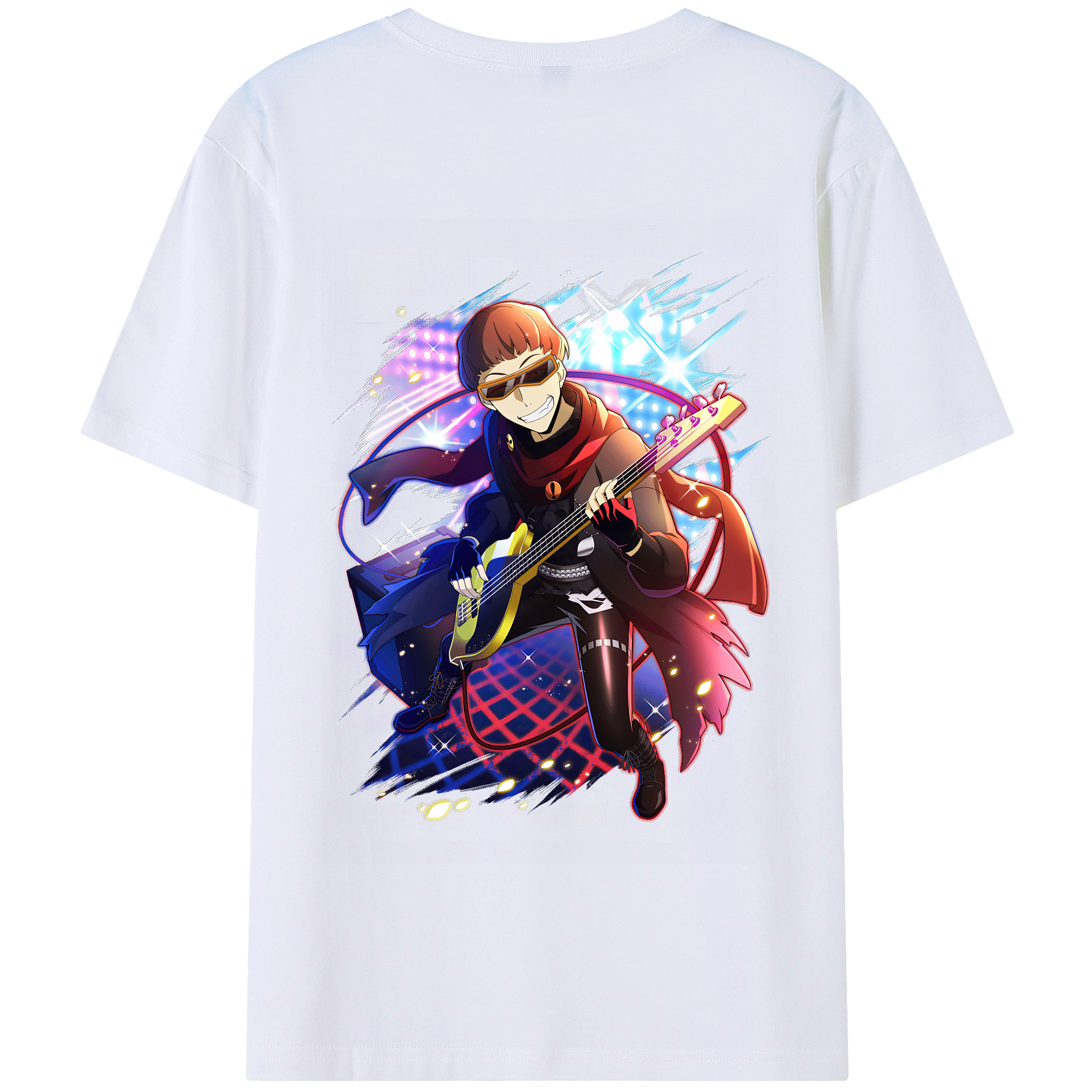 （画像用） 文豪ストレイドッグス Bungo Stray Dogs 綿100％半袖Tシャツ（背面プリント）