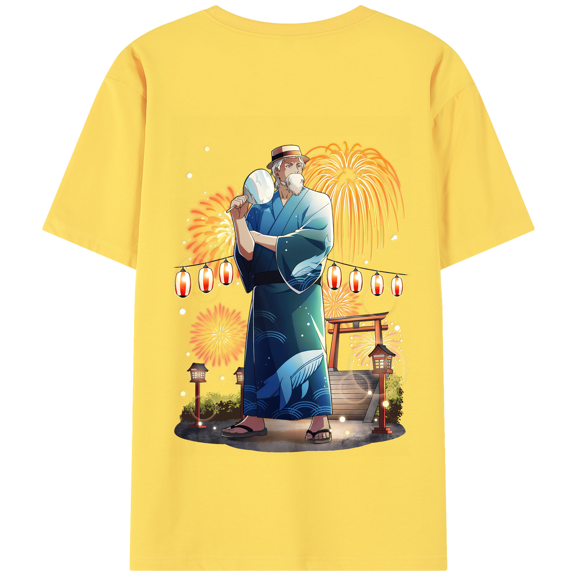 （画像用） 文豪ストレイドッグス Bungo Stray Dogs 綿100％半袖Tシャツ（背面プリント）
