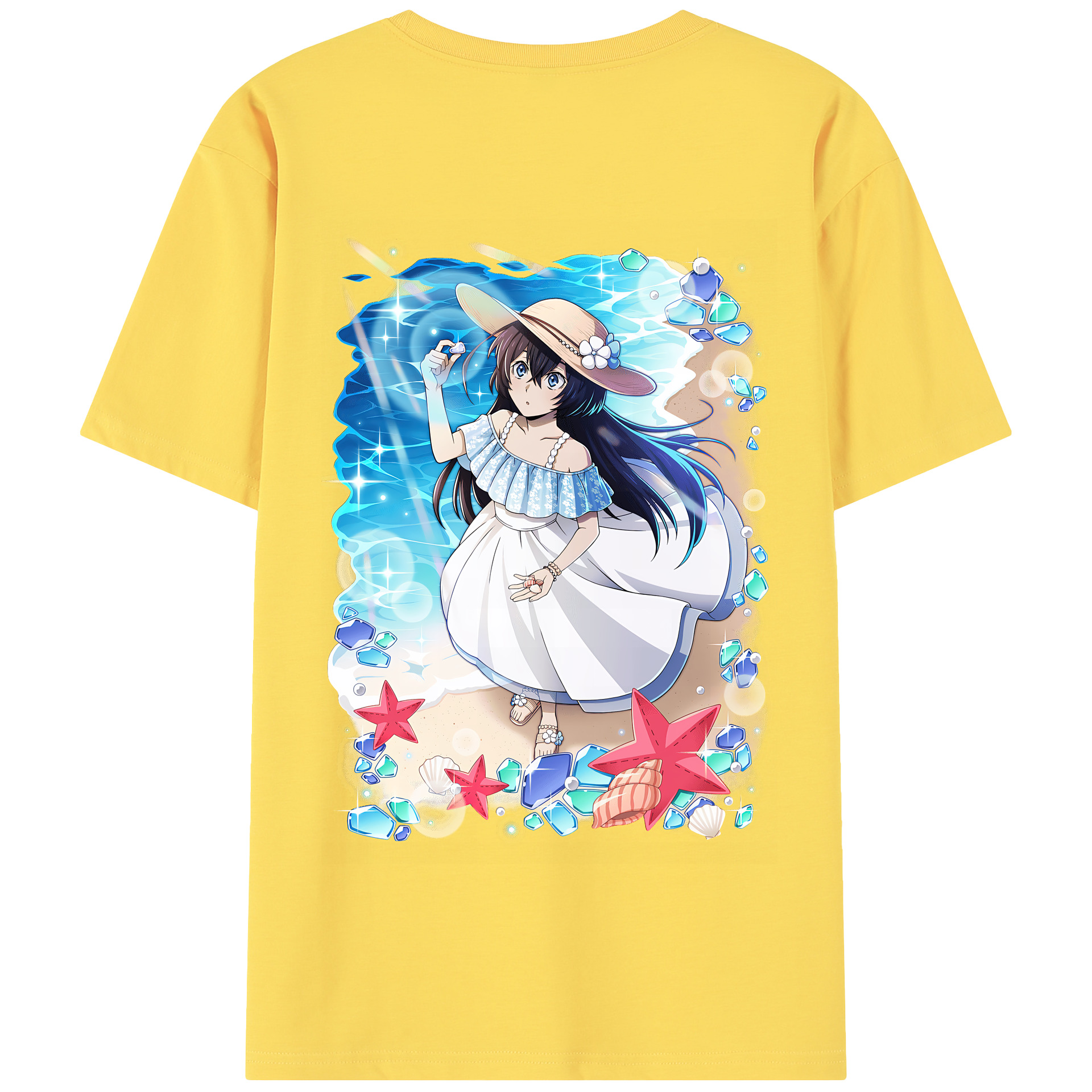 （画像用） 文豪ストレイドッグス Bungo Stray Dogs 綿100％半袖Tシャツ（背面プリント）