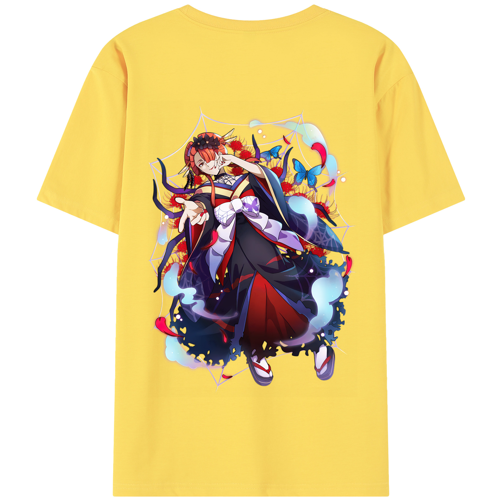 （画像用） 文豪ストレイドッグス Bungo Stray Dogs 綿100％半袖Tシャツ（背面プリント）