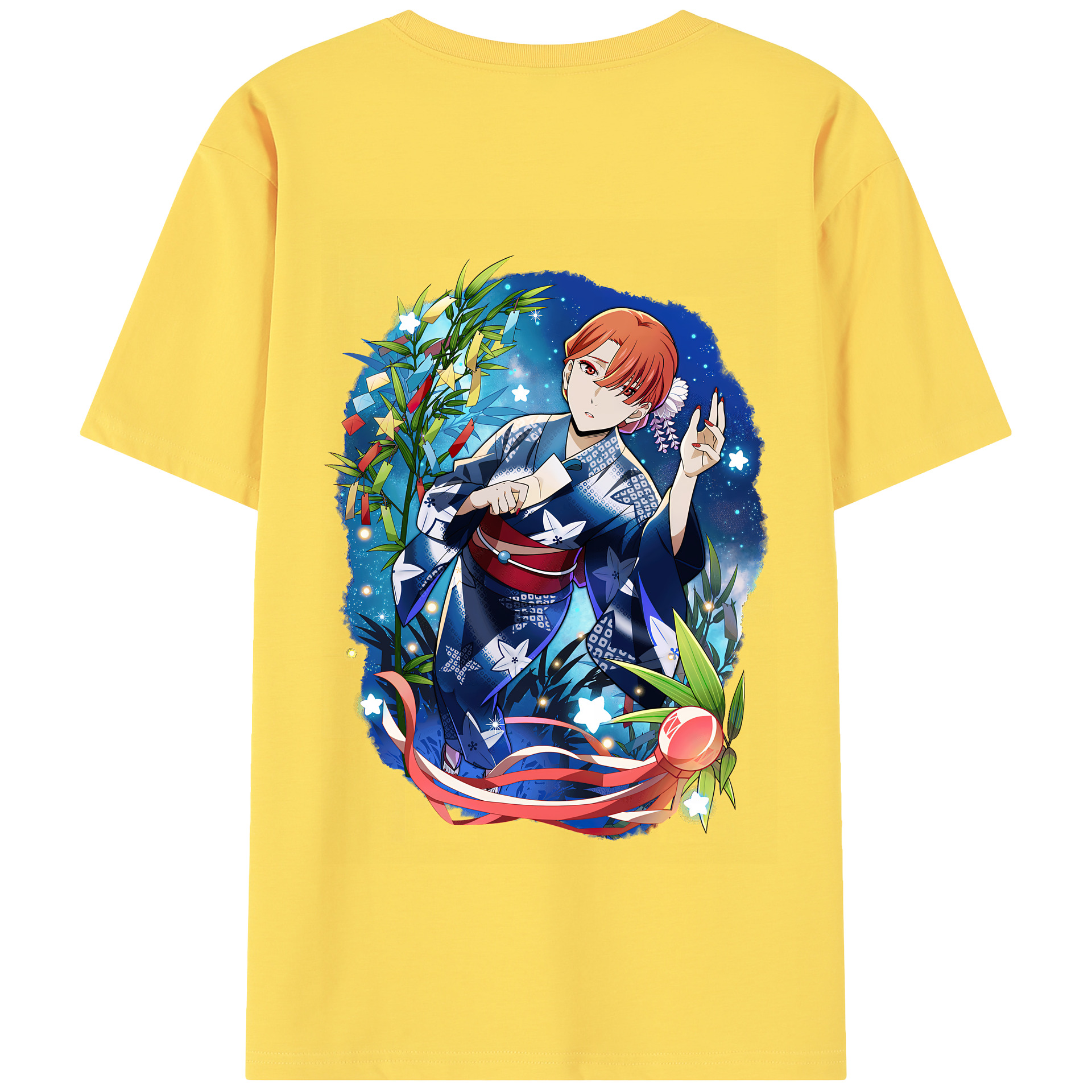 （画像用） 文豪ストレイドッグス Bungo Stray Dogs 綿100％半袖Tシャツ（背面プリント）