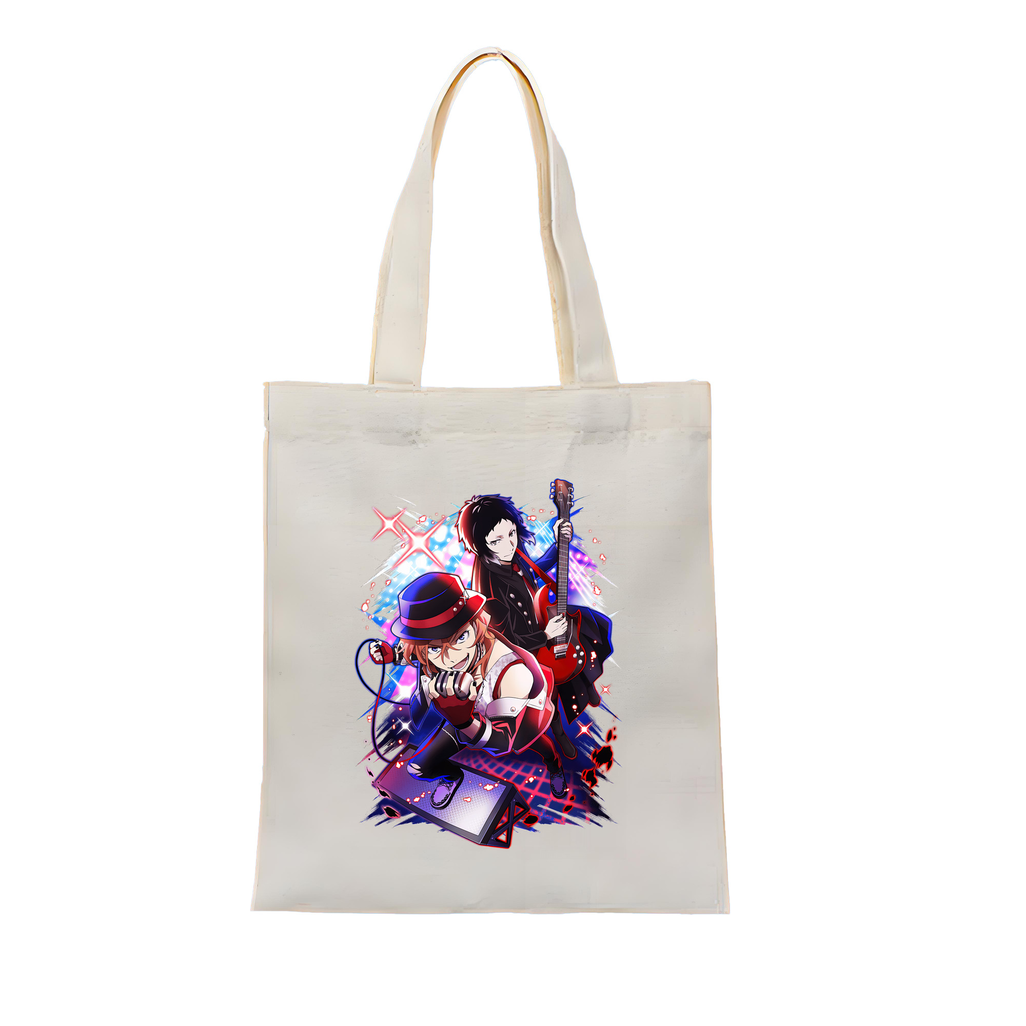 （画像用） 文豪ストレイドッグス Bungo Stray Dogs 縦型キャンバス生地手提げバッグ　トートバッグ