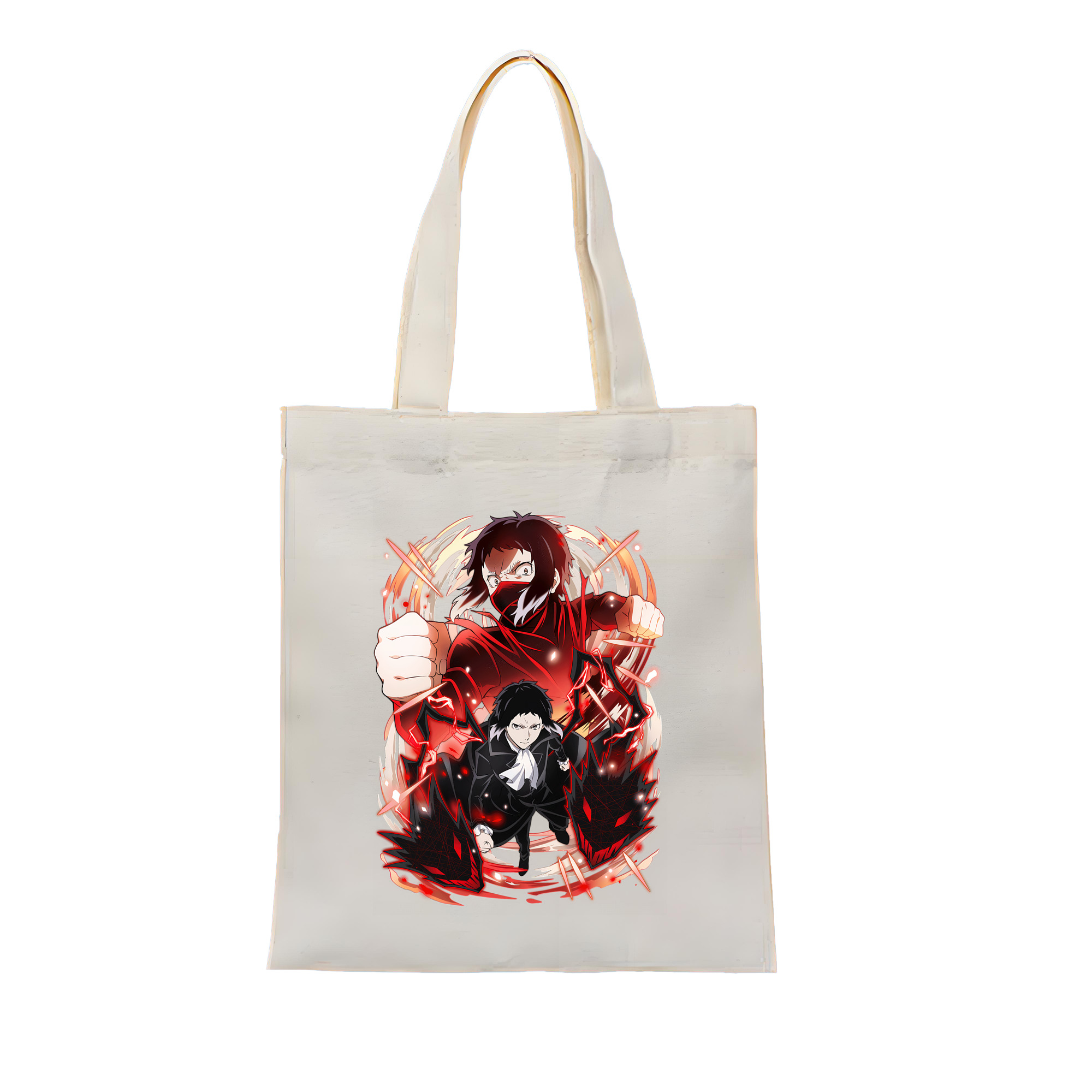 （画像用） 文豪ストレイドッグス Bungo Stray Dogs 縦型キャンバス生地手提げバッグ　トートバッグ