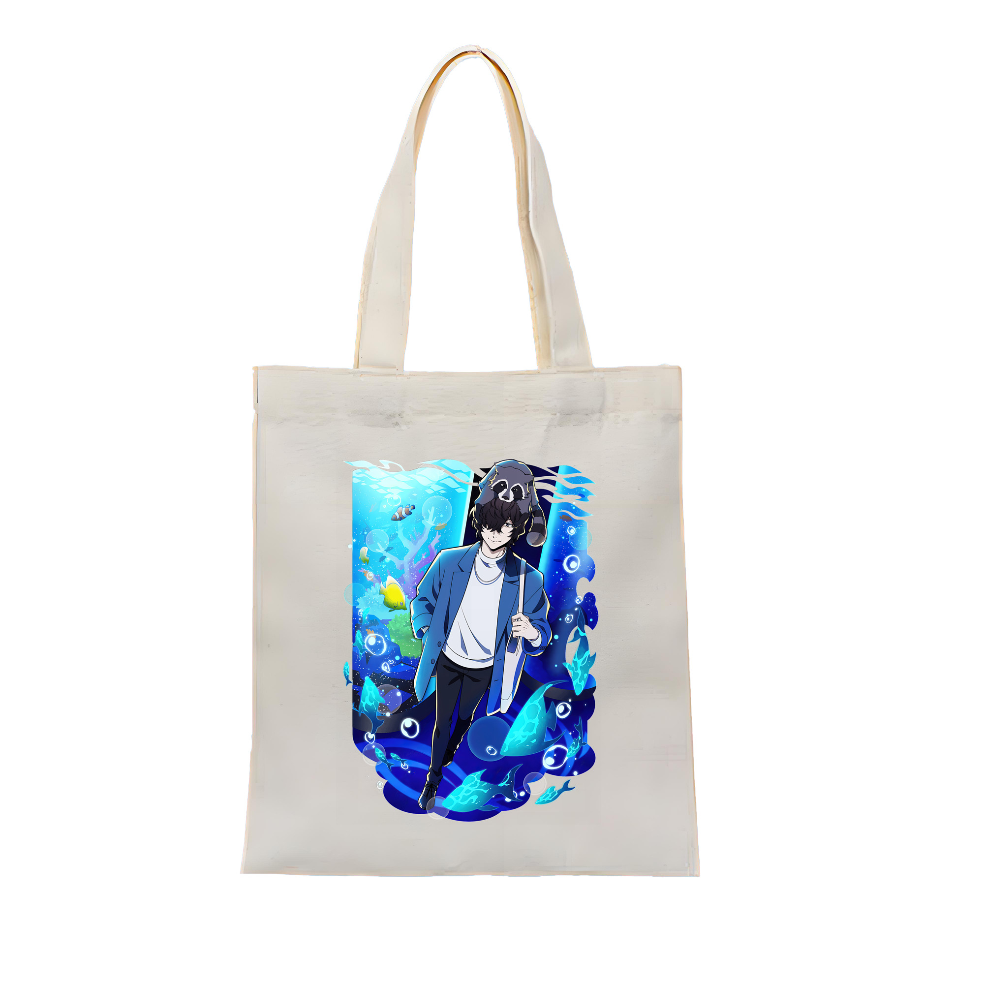 （画像用） 文豪ストレイドッグス Bungo Stray Dogs 縦型キャンバス生地手提げバッグ　トートバッグ