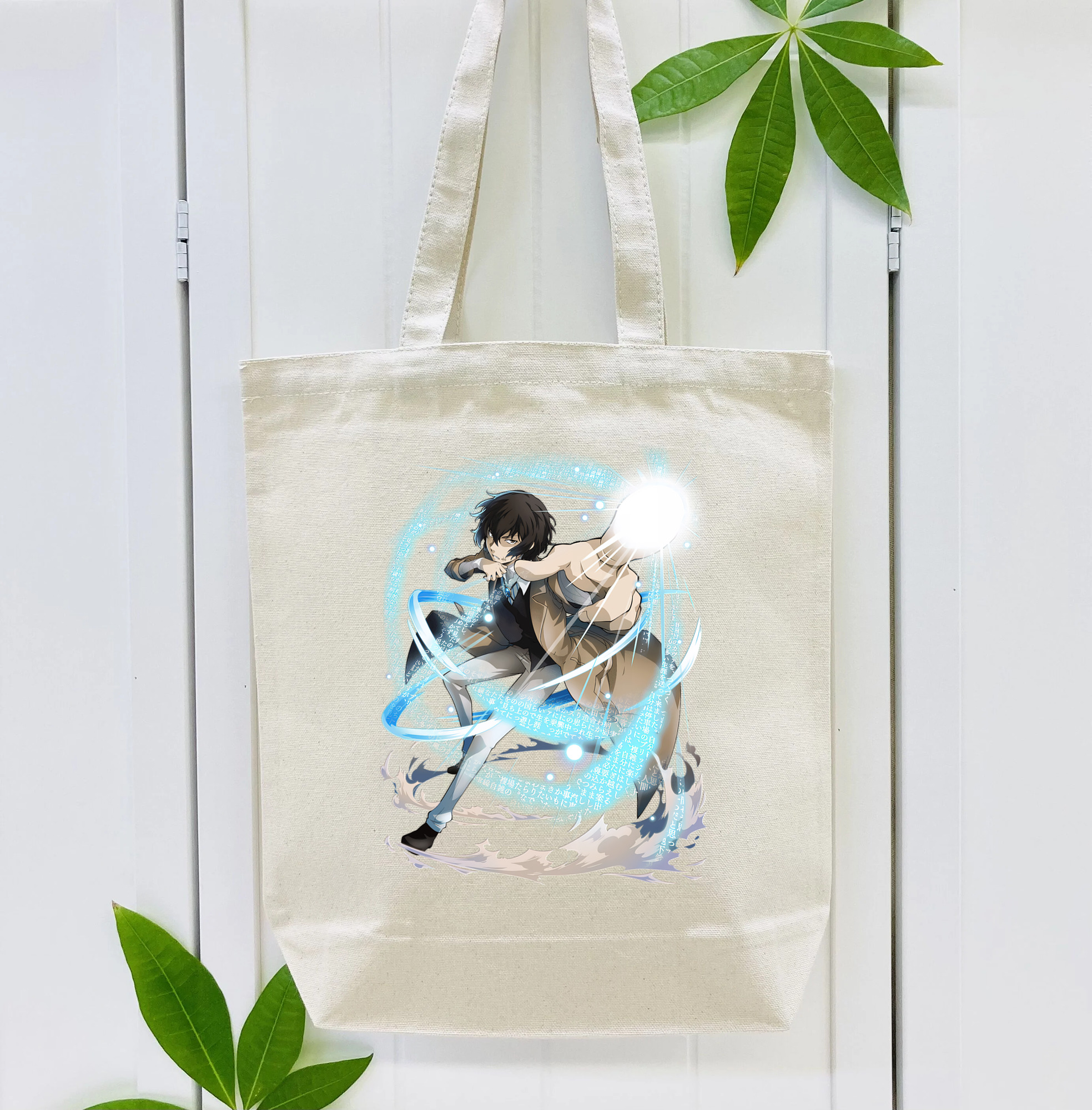 文豪ストレイドッグス Bungo Stray Dogs 縦型キャンバス生地手提げバッグ　トートバッグ