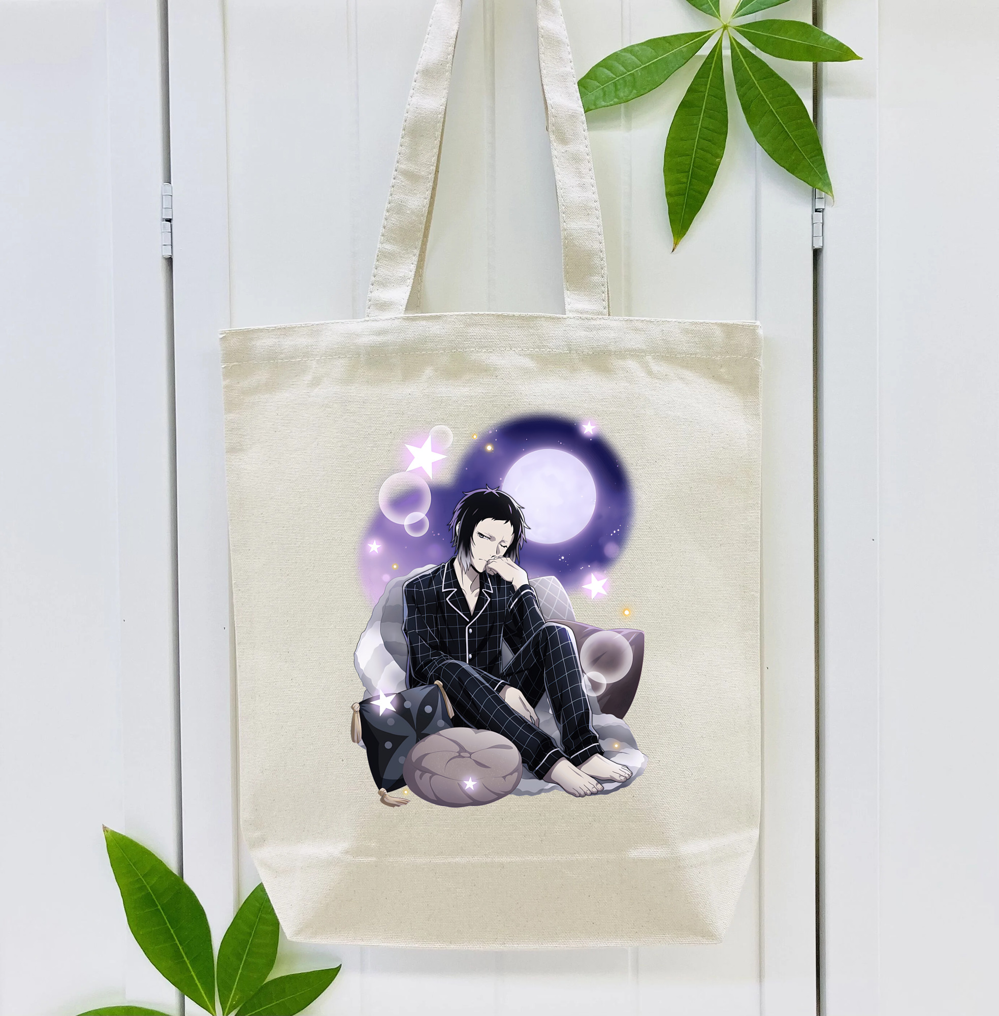 文豪ストレイドッグス Bungo Stray Dogs 縦型キャンバス生地手提げバッグ　トートバッグ