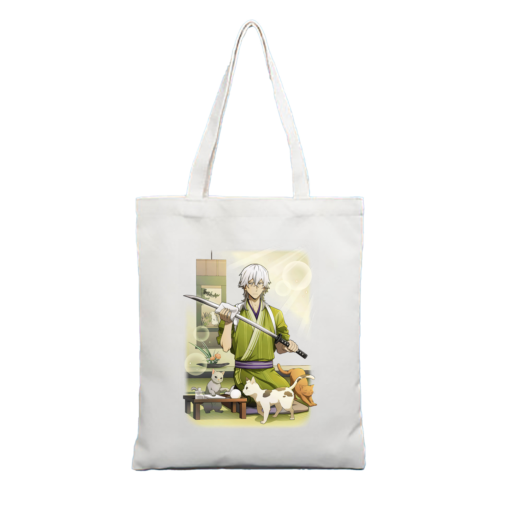 （画像用） 文豪ストレイドッグス Bungo Stray Dogs 縦型キャンバス生地手提げバッグ　トートバッグ