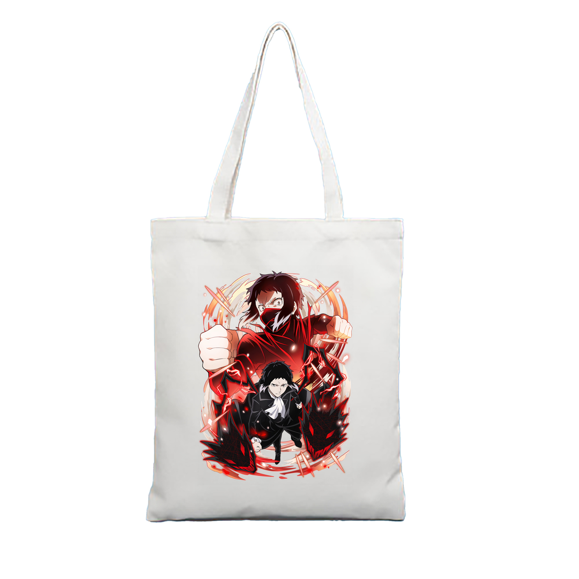 （画像用） 文豪ストレイドッグス Bungo Stray Dogs 縦型キャンバス生地手提げバッグ　トートバッグ