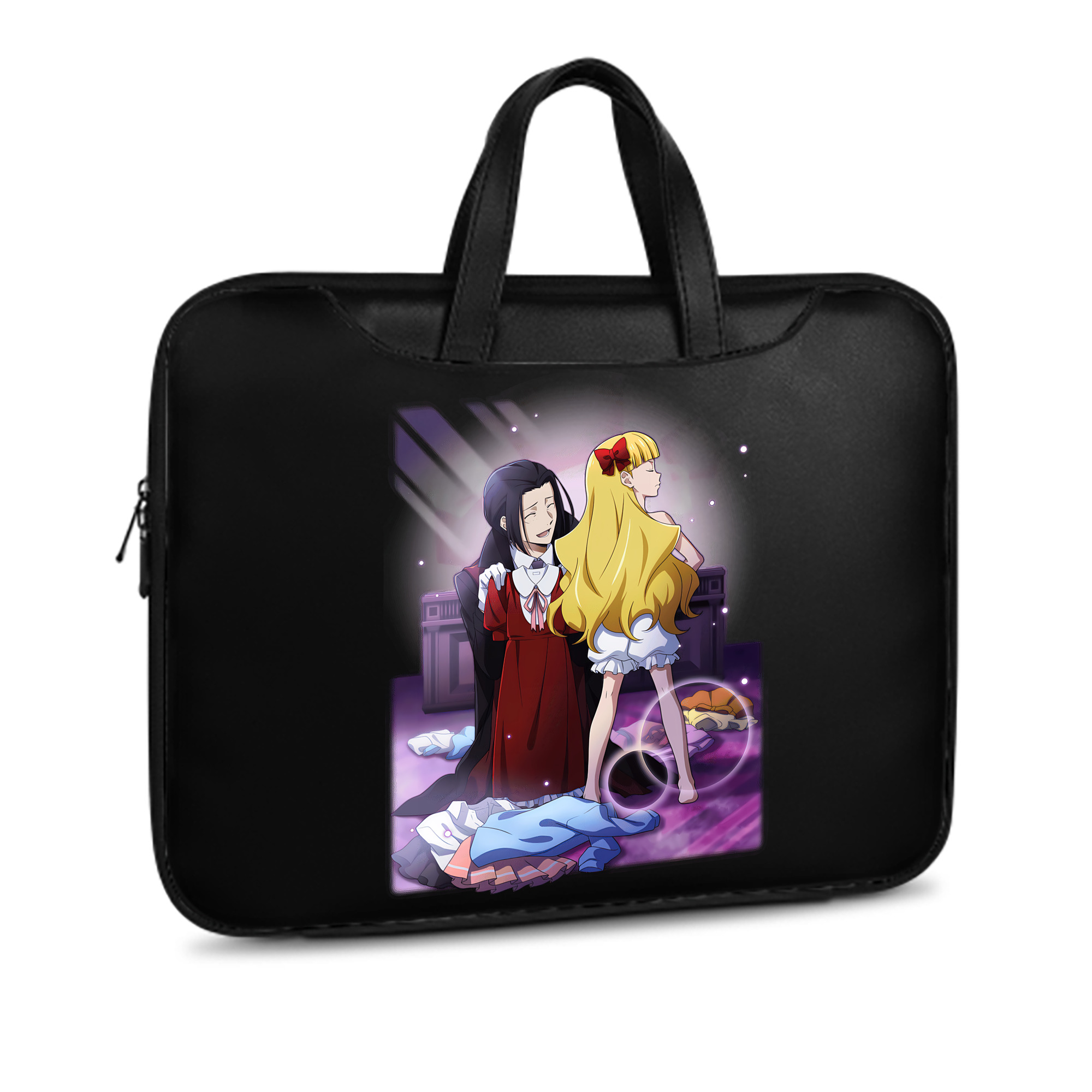 （画像用） 文豪ストレイドッグス Bungo Stray Dogs レザーラップトップバッグ　ノートパソコンケース
