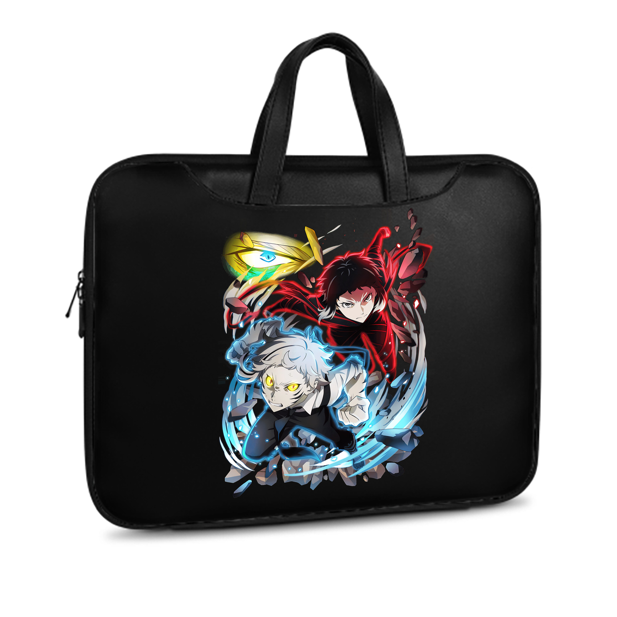 （画像用） 文豪ストレイドッグス Bungo Stray Dogs レザーラップトップバッグ　ノートパソコンケース