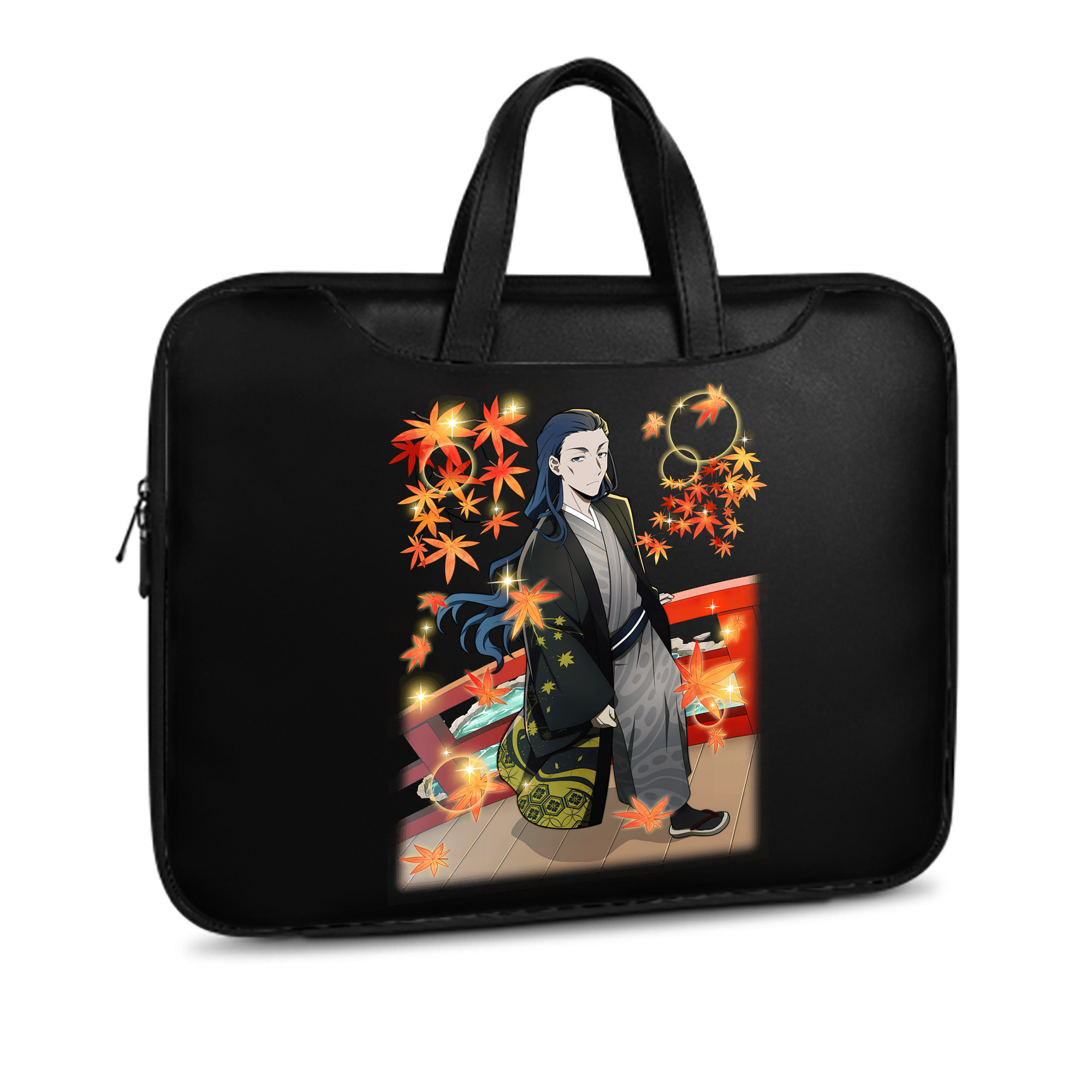 （画像用） 文豪ストレイドッグス Bungo Stray Dogs レザーラップトップバッグ　ノートパソコンケース
