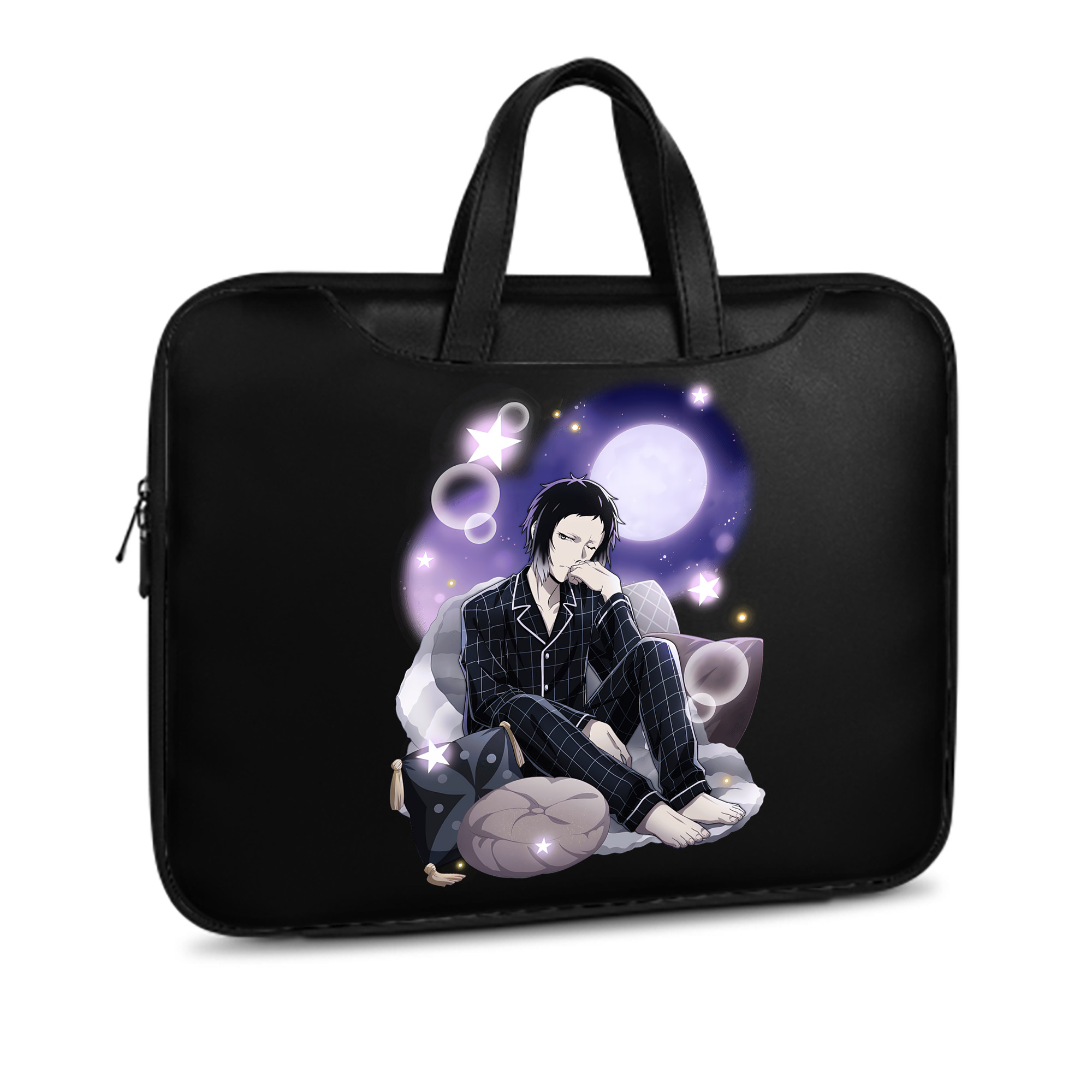（画像用） 文豪ストレイドッグス Bungo Stray Dogs レザーラップトップバッグ　ノートパソコンケース