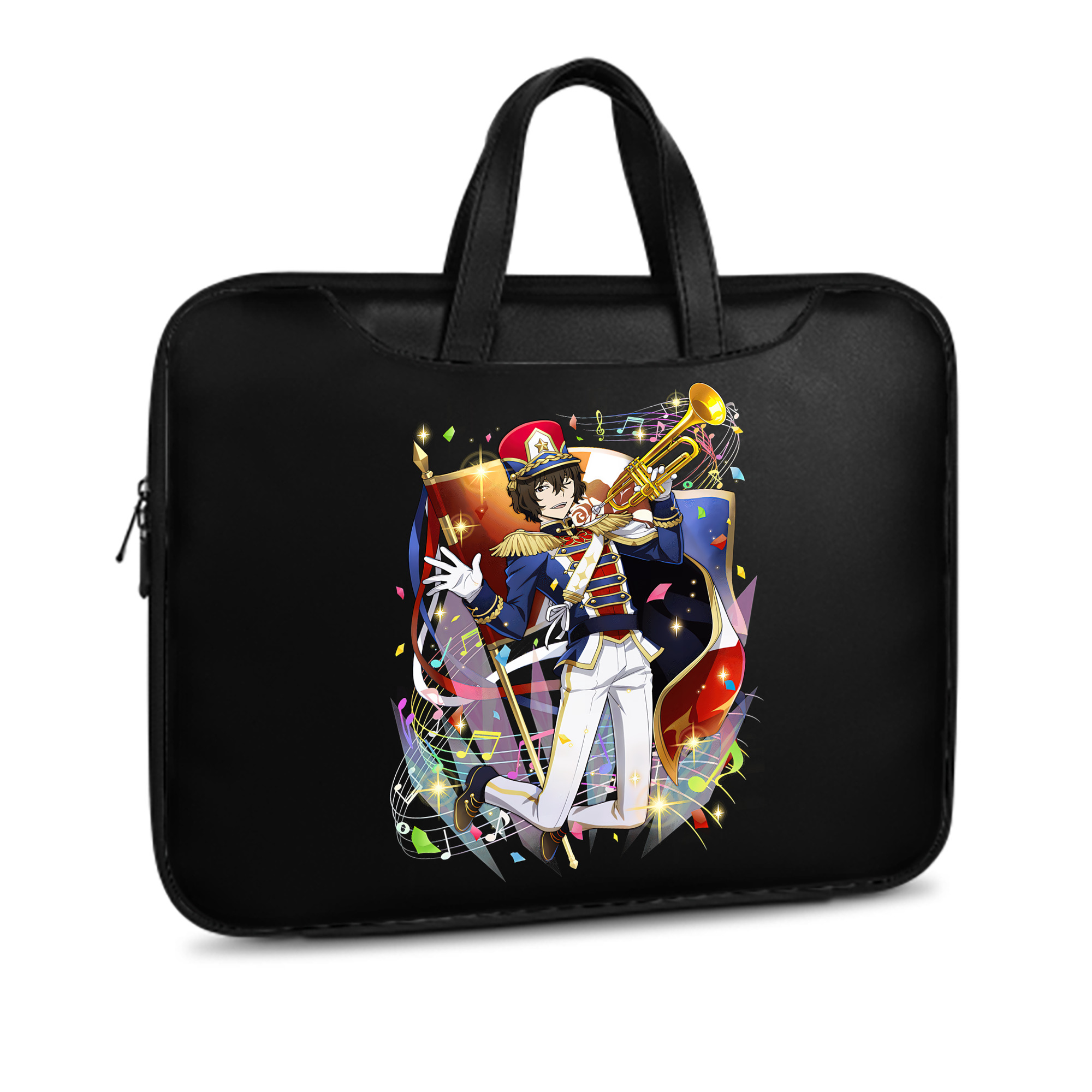 （画像用） 文豪ストレイドッグス Bungo Stray Dogs レザーラップトップバッグ　ノートパソコンケース