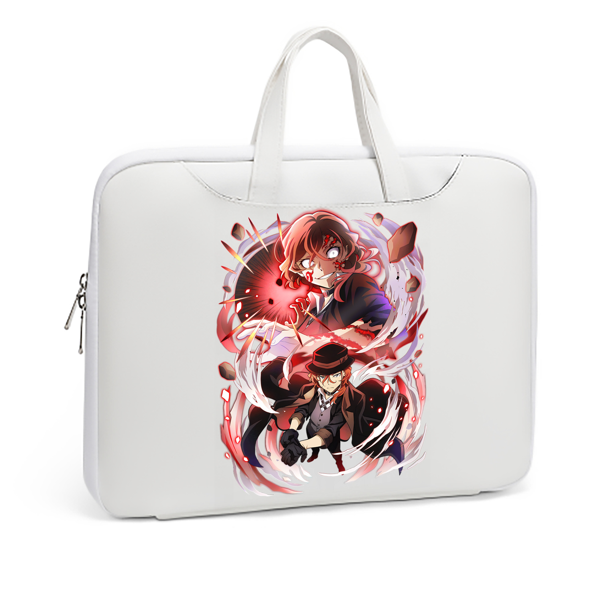 （画像用） 文豪ストレイドッグス Bungo Stray Dogs レザーラップトップバッグ　ノートパソコンケース