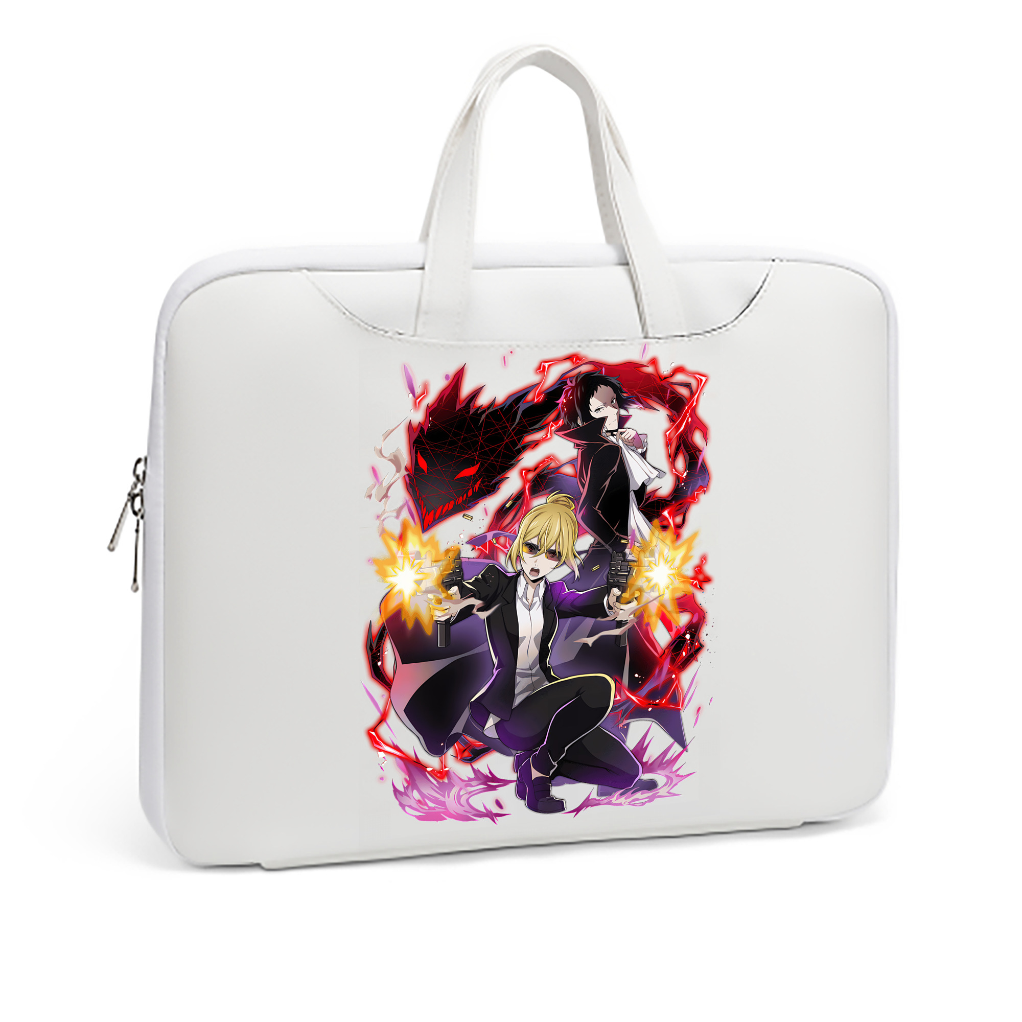 （画像用） 文豪ストレイドッグス Bungo Stray Dogs レザーラップトップバッグ　ノートパソコンケース