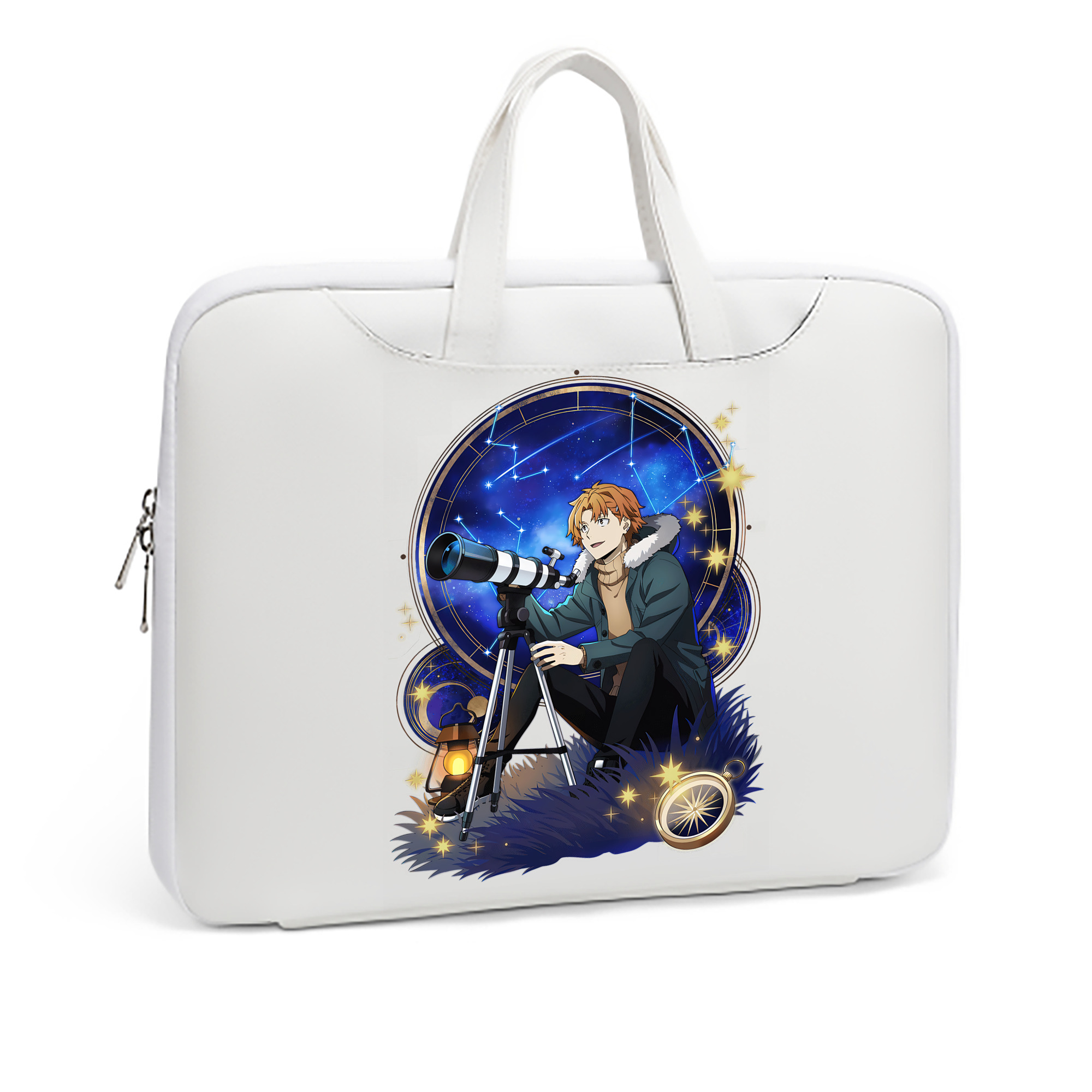 （画像用） 文豪ストレイドッグス Bungo Stray Dogs レザーラップトップバッグ　ノートパソコンケース