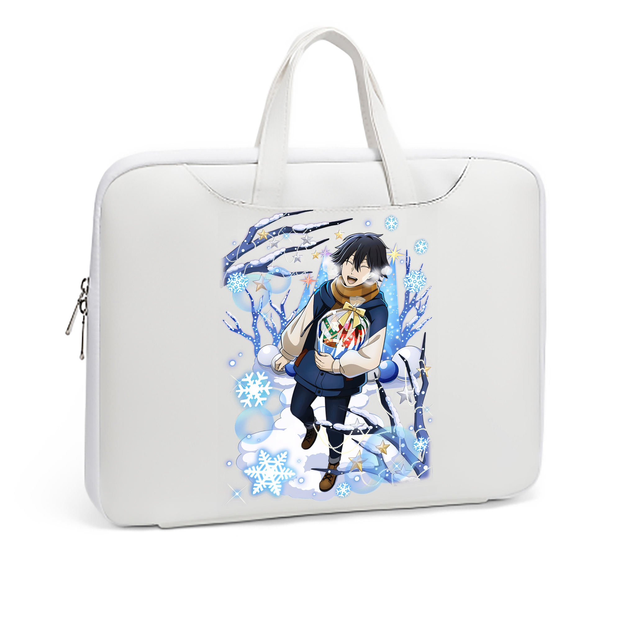 （画像用） 文豪ストレイドッグス Bungo Stray Dogs レザーラップトップバッグ　ノートパソコンケース