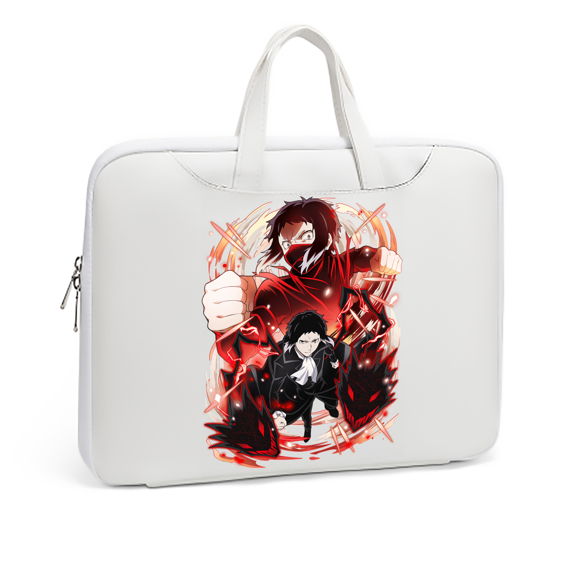 （画像用） 文豪ストレイドッグス Bungo Stray Dogs レザーラップトップバッグ　ノートパソコンケース