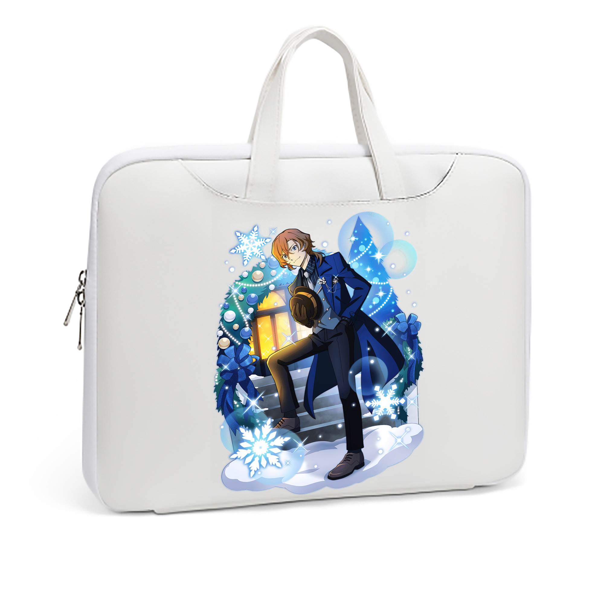 （画像用） 文豪ストレイドッグス Bungo Stray Dogs レザーラップトップバッグ　ノートパソコンケース
