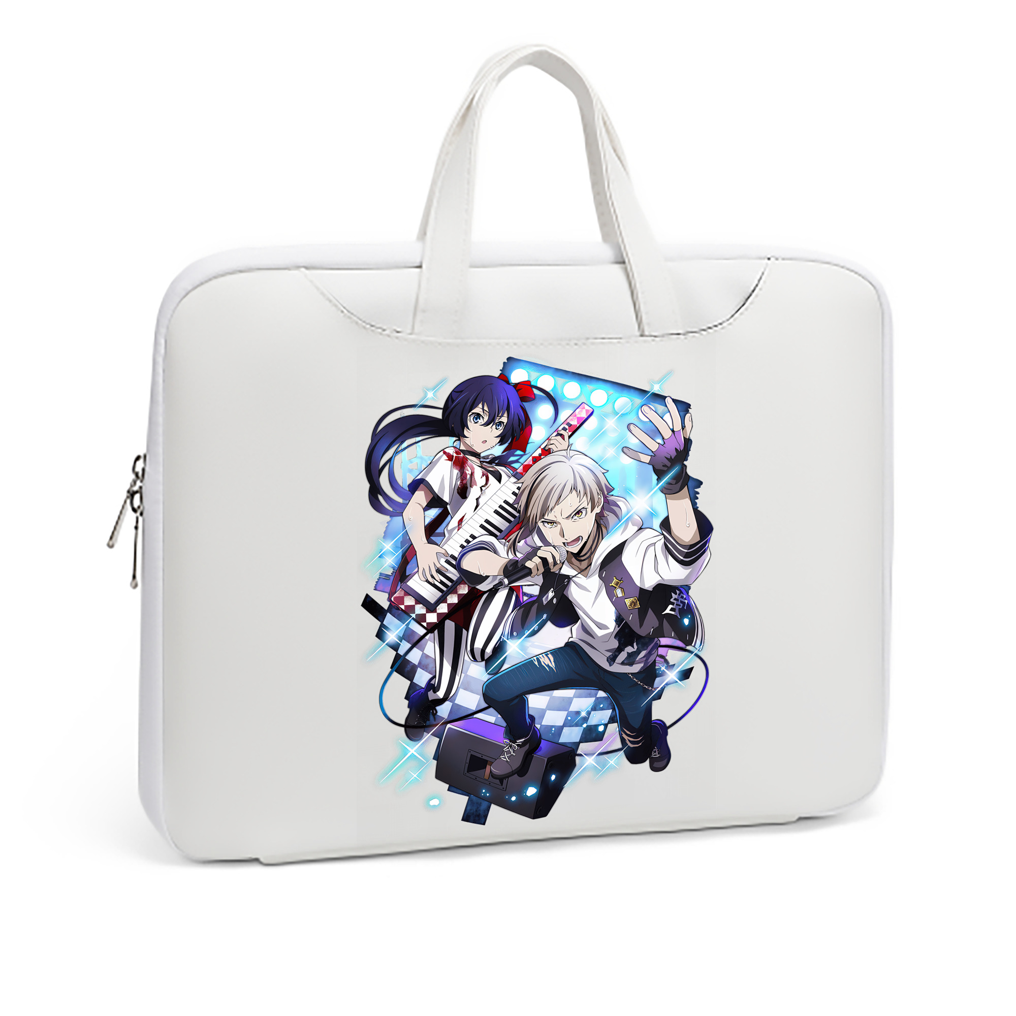 （画像用） 文豪ストレイドッグス Bungo Stray Dogs レザーラップトップバッグ　ノートパソコンケース
