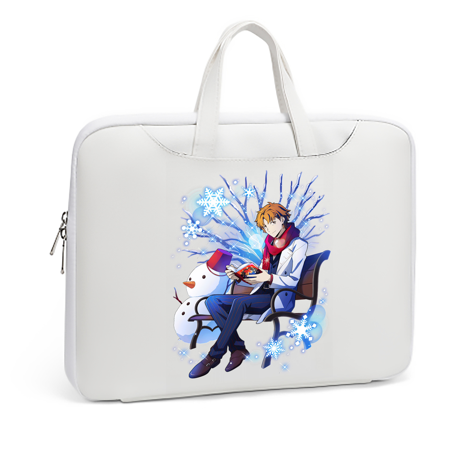 （画像用） 文豪ストレイドッグス Bungo Stray Dogs レザーラップトップバッグ　ノートパソコンケース