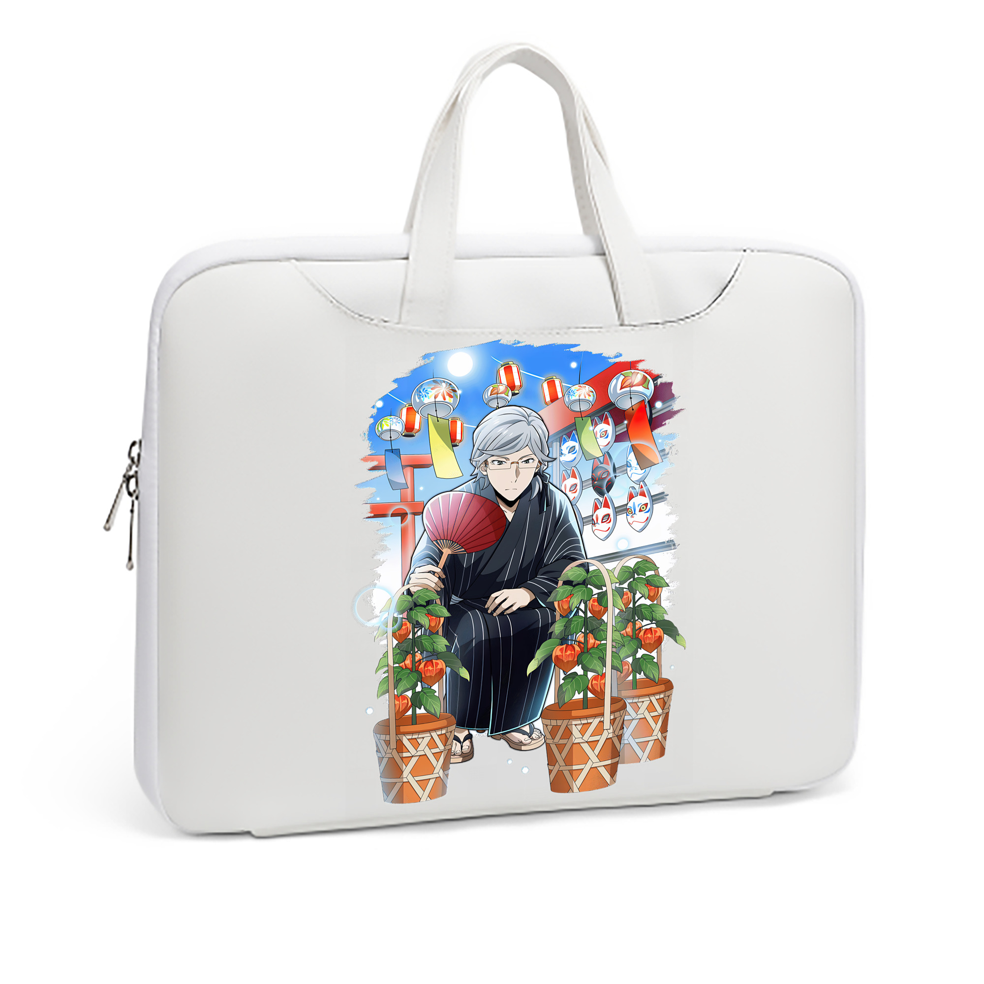 （画像用） 文豪ストレイドッグス Bungo Stray Dogs レザーラップトップバッグ　ノートパソコンケース