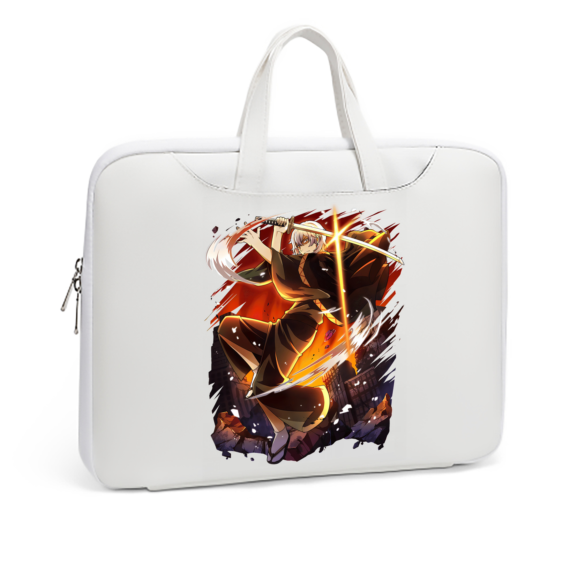 （画像用） 文豪ストレイドッグス Bungo Stray Dogs レザーラップトップバッグ　ノートパソコンケース