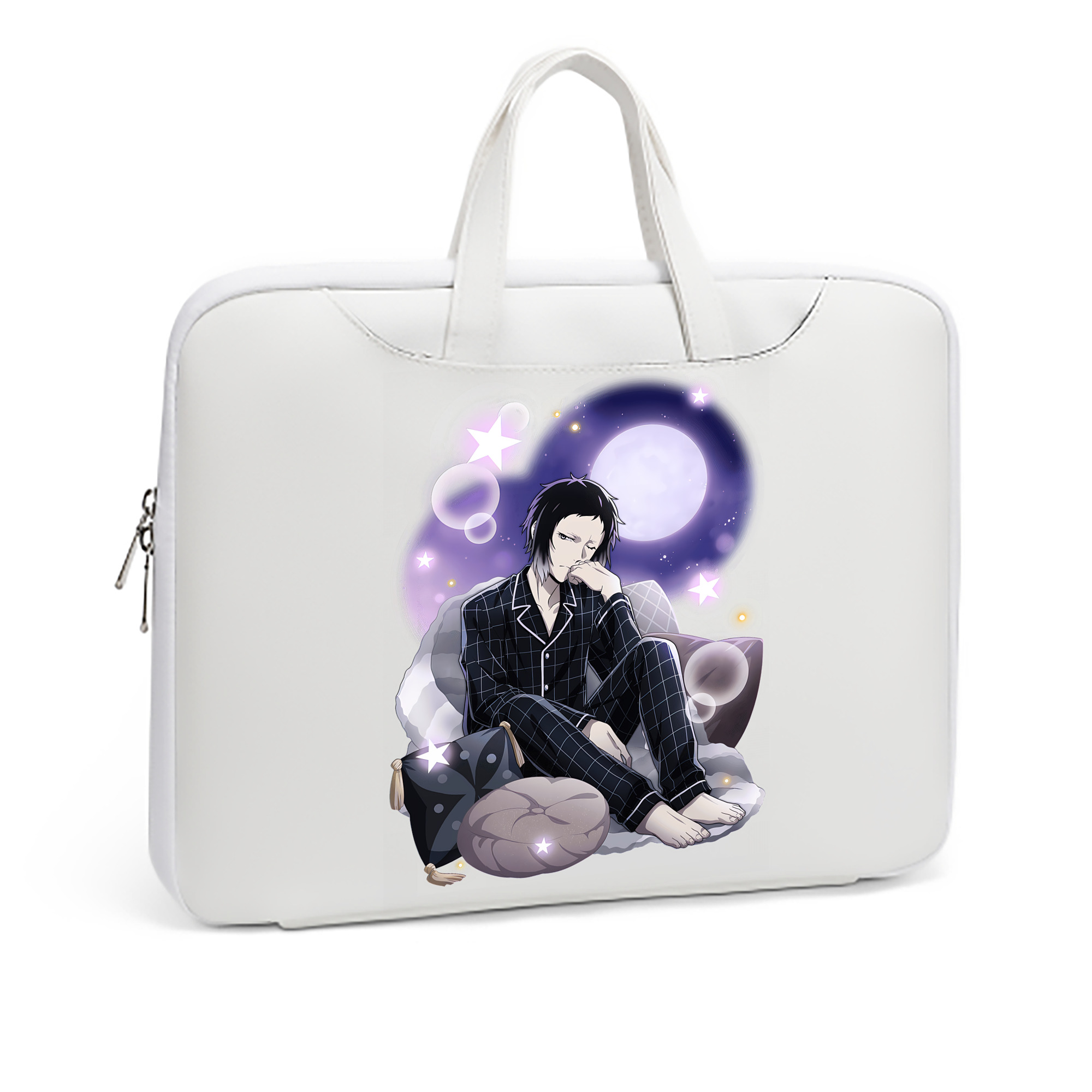 （画像用） 文豪ストレイドッグス Bungo Stray Dogs レザーラップトップバッグ　ノートパソコンケース