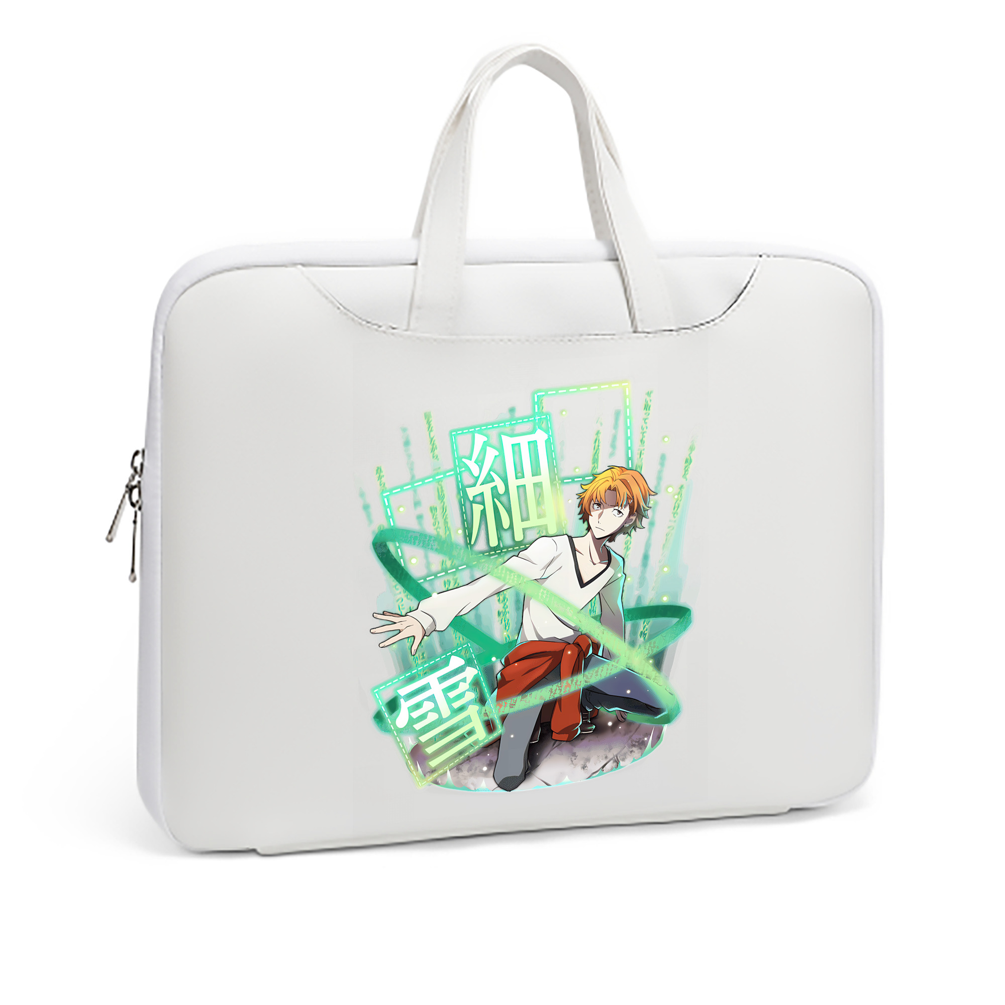 （画像用） 文豪ストレイドッグス Bungo Stray Dogs レザーラップトップバッグ　ノートパソコンケース