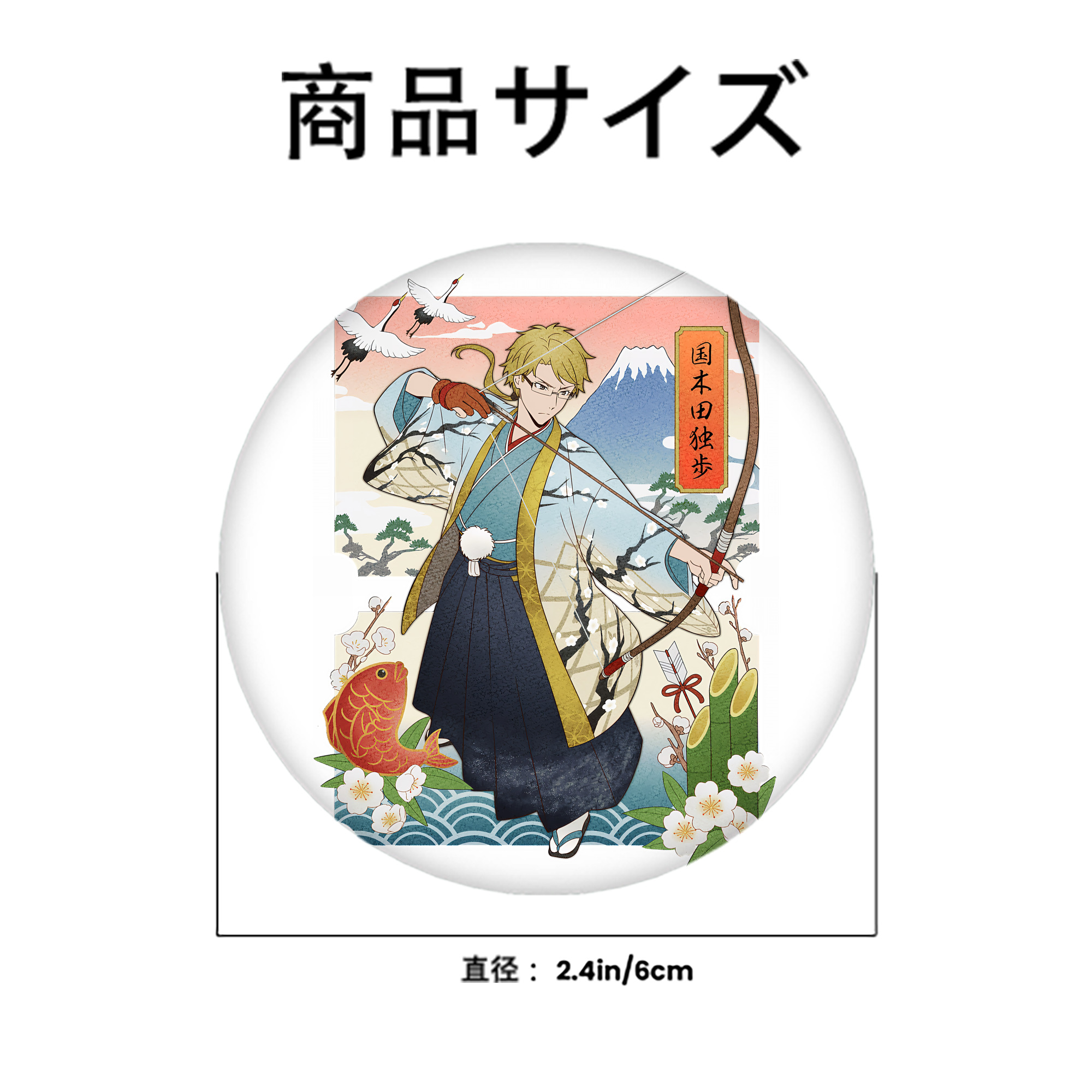 文豪ストレイドッグス Bungo Stray Dogs 6cm 缶バッジ 複数セット