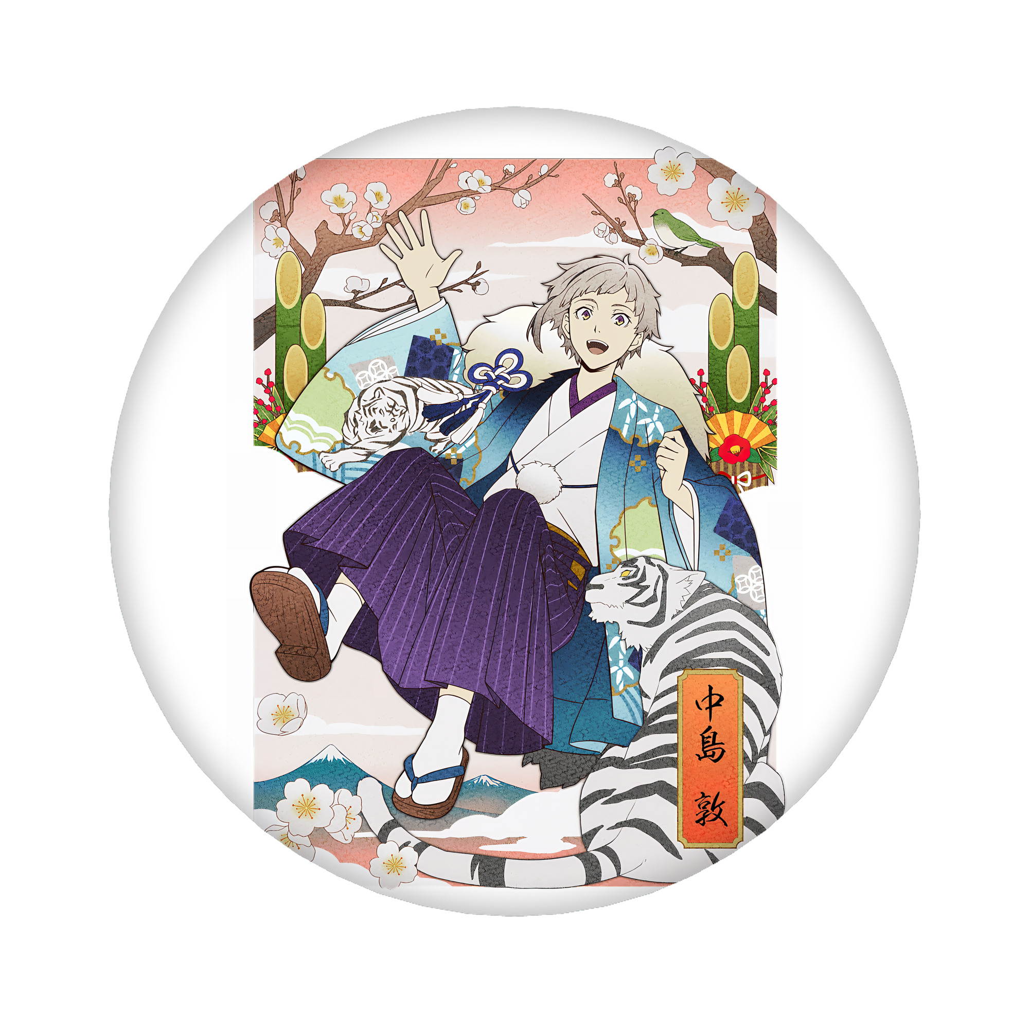 （画像用） 文豪ストレイドッグス Bungo Stray Dogs 6cm 缶バッジ 複数セット