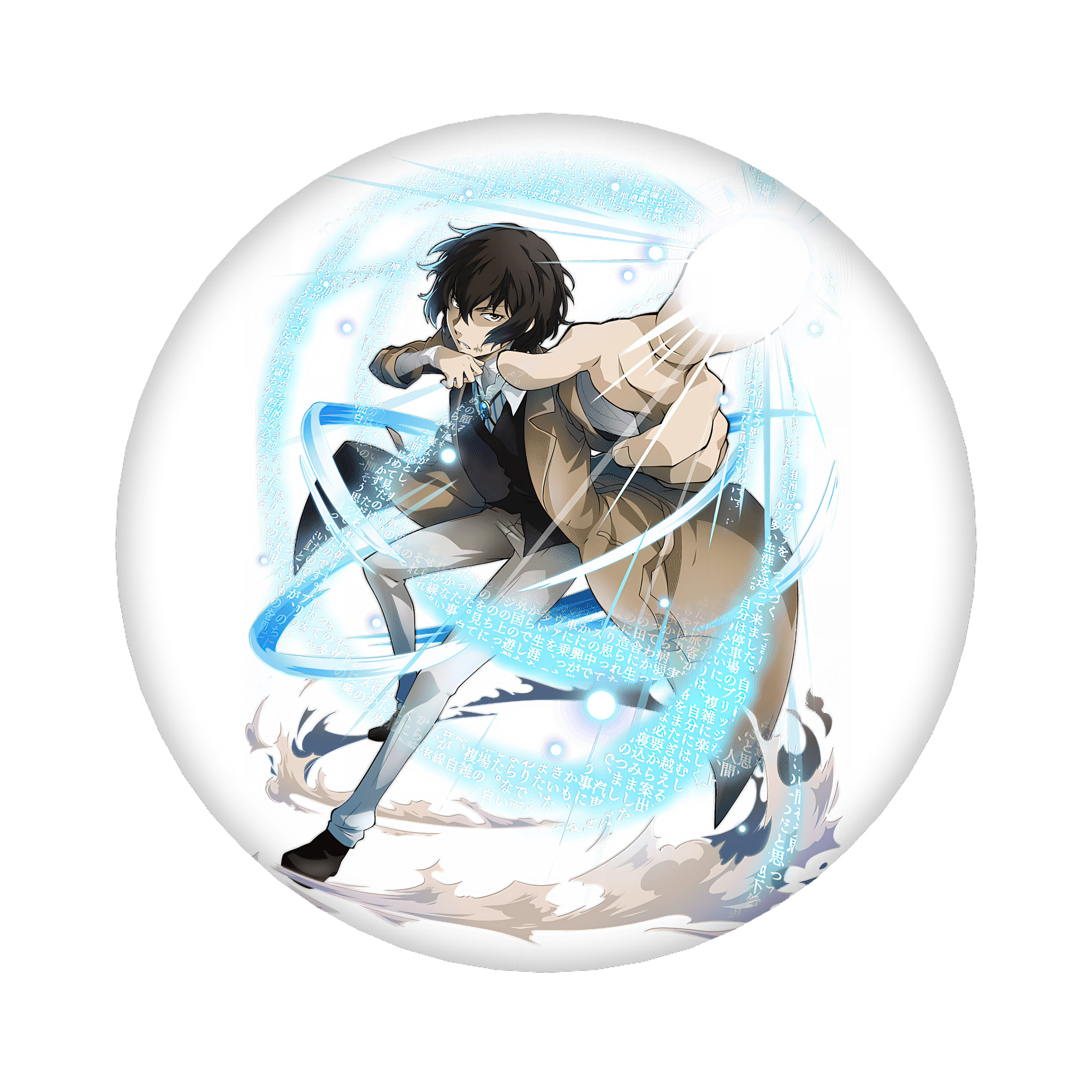 （画像用） 文豪ストレイドッグス Bungo Stray Dogs 6cm 缶バッジ 複数セット