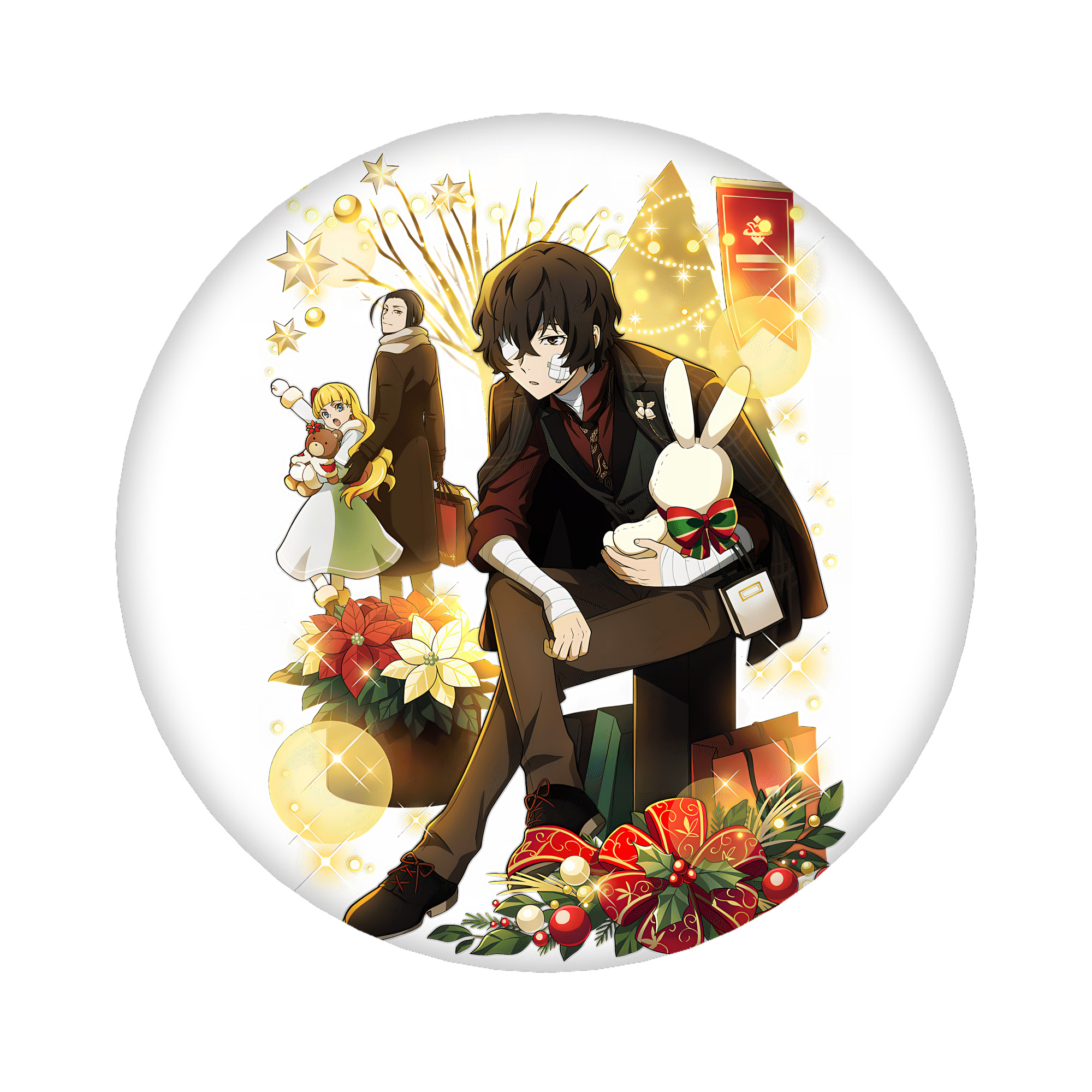 （画像用） 文豪ストレイドッグス Bungo Stray Dogs 6cm 缶バッジ 複数セット