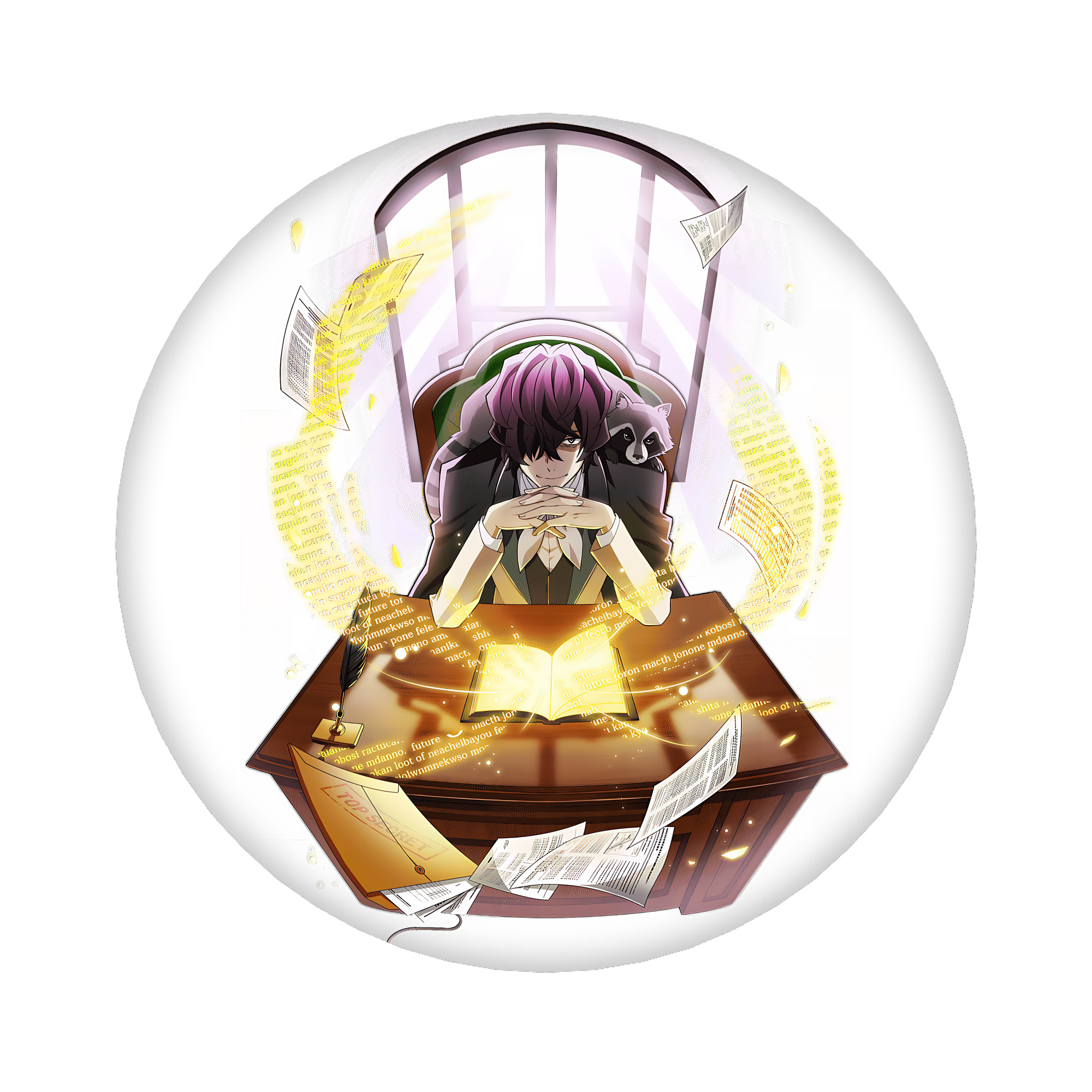 （画像用） 文豪ストレイドッグス Bungo Stray Dogs 6cm 缶バッジ 複数セット