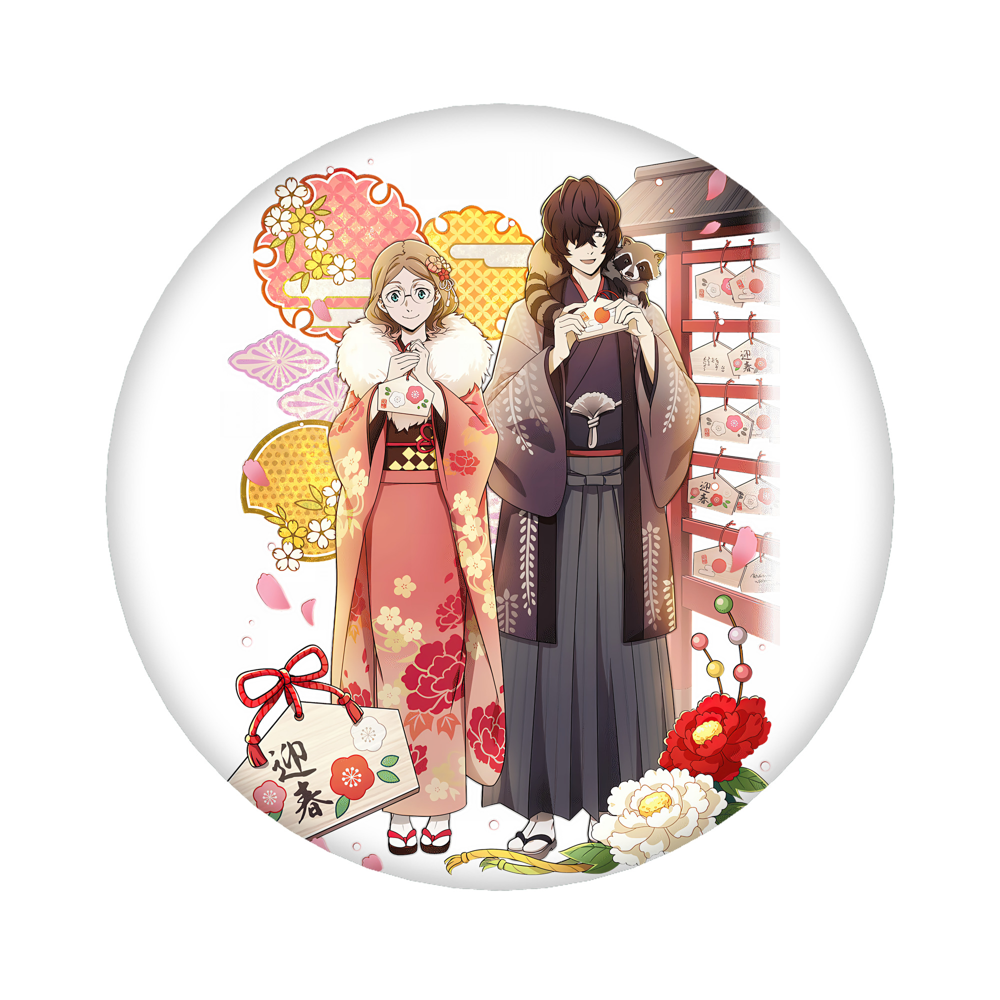 （画像用） 文豪ストレイドッグス Bungo Stray Dogs 6cm 缶バッジ 複数セット