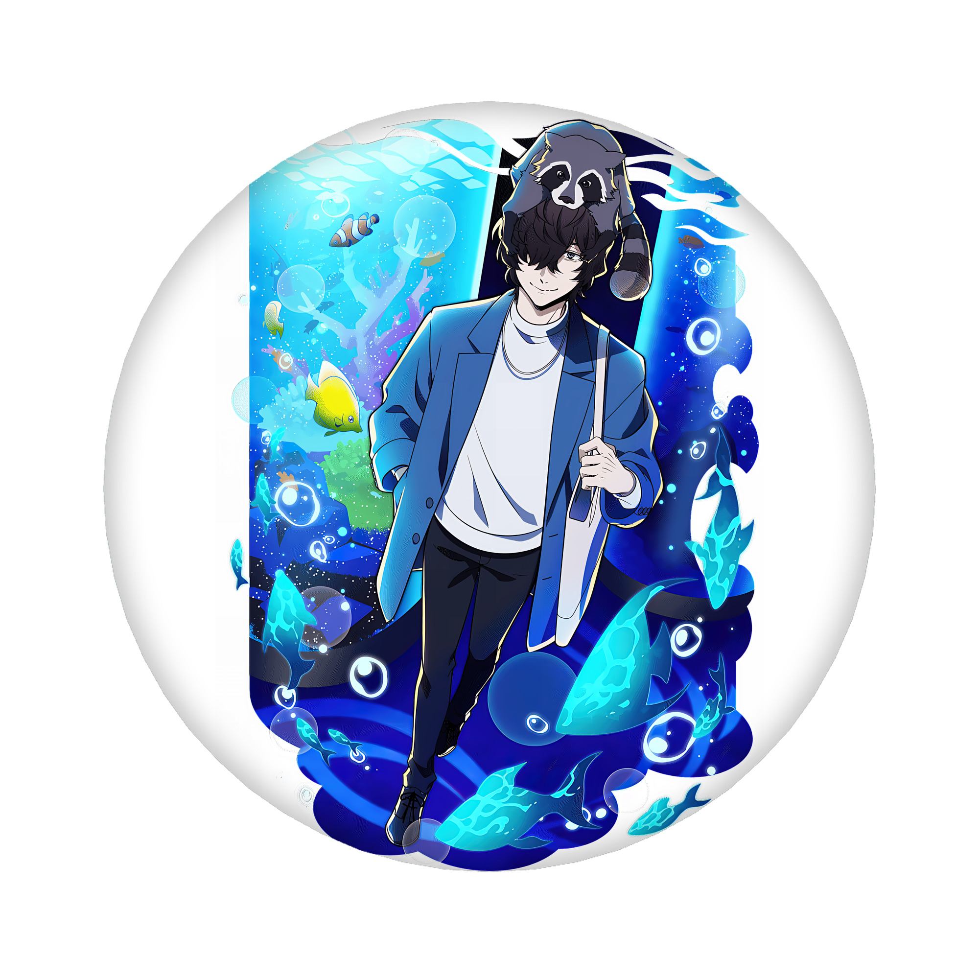 （画像用） 文豪ストレイドッグス Bungo Stray Dogs 6cm 缶バッジ 複数セット