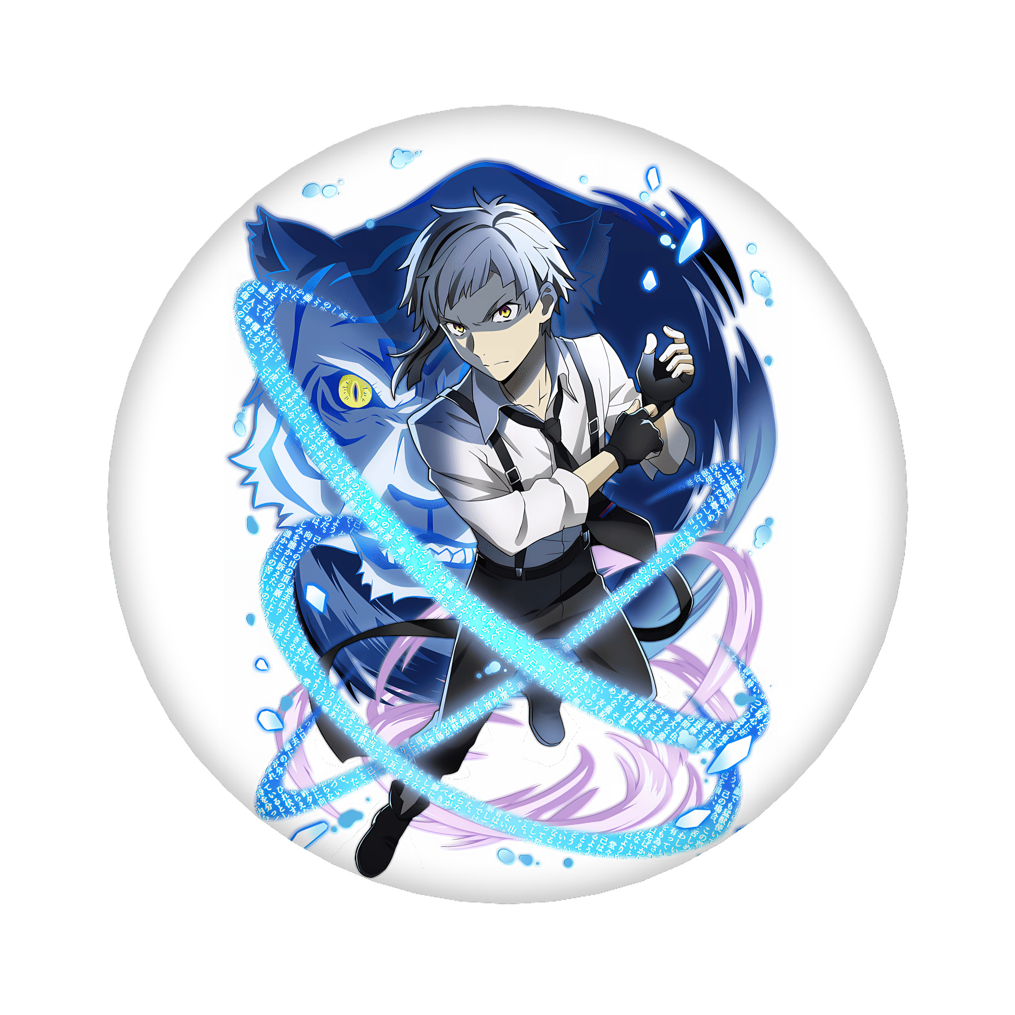 （画像用） 文豪ストレイドッグス Bungo Stray Dogs 6cm 缶バッジ 複数セット
