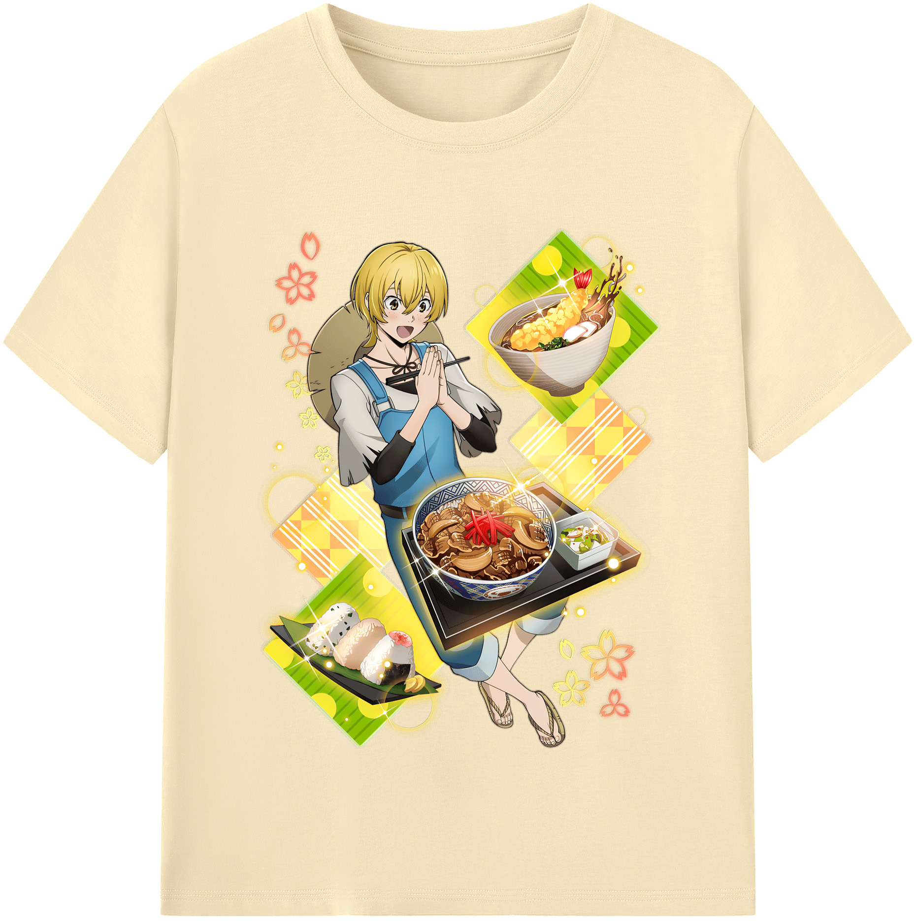 （画像用） 文豪ストレイドッグス Bungo Stray Dogs 綿100％半袖Tシャツ（フロントプリント）