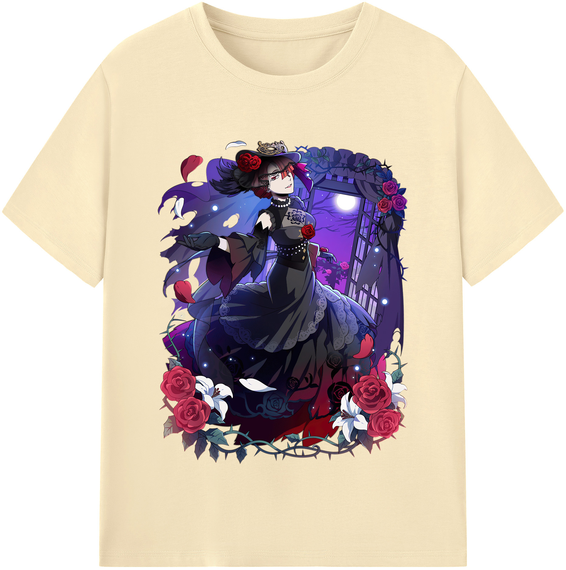 （画像用） 文豪ストレイドッグス Bungo Stray Dogs 綿100％半袖Tシャツ（フロントプリント）
