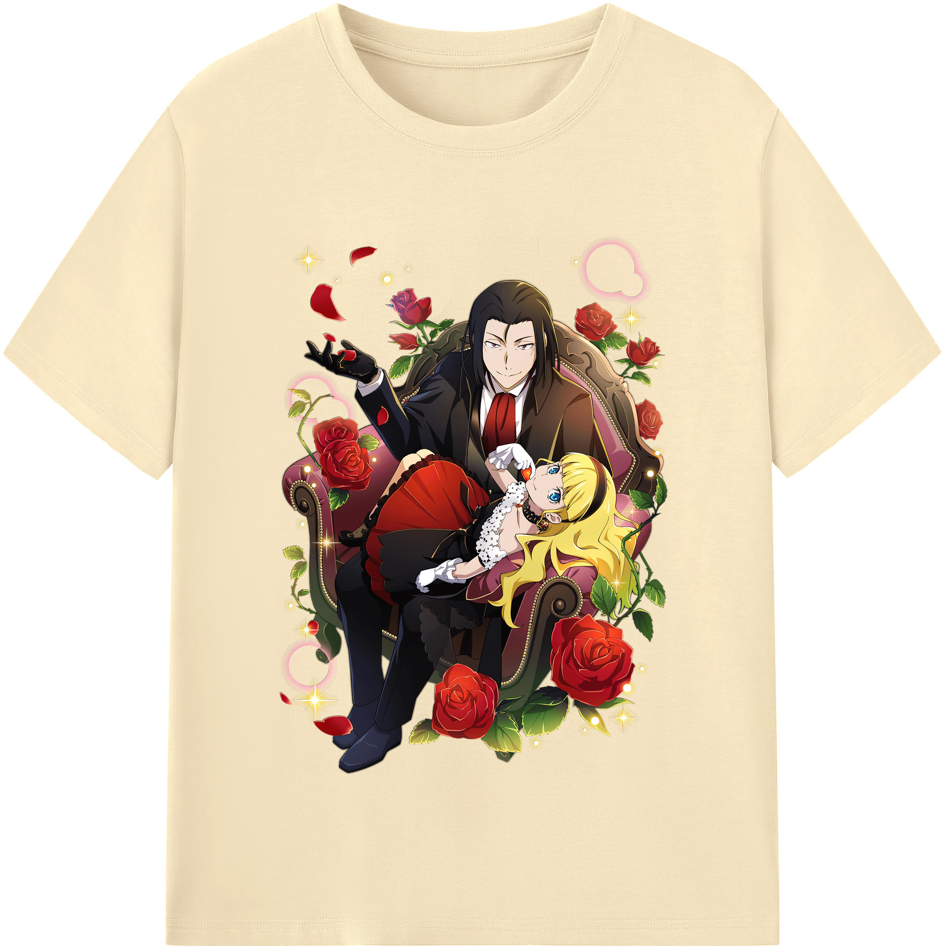 （画像用） 文豪ストレイドッグス Bungo Stray Dogs 綿100％半袖Tシャツ（フロントプリント）