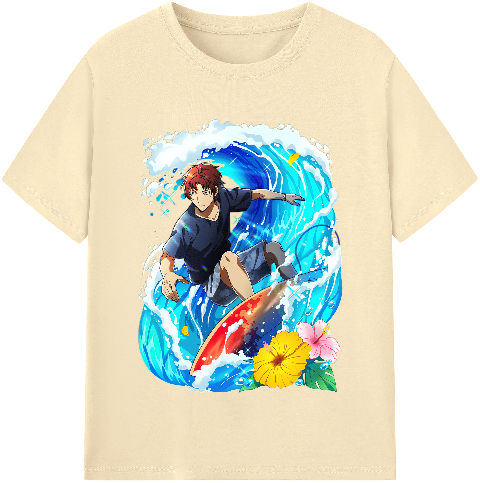 （画像用） 文豪ストレイドッグス Bungo Stray Dogs 綿100％半袖Tシャツ（フロントプリント）