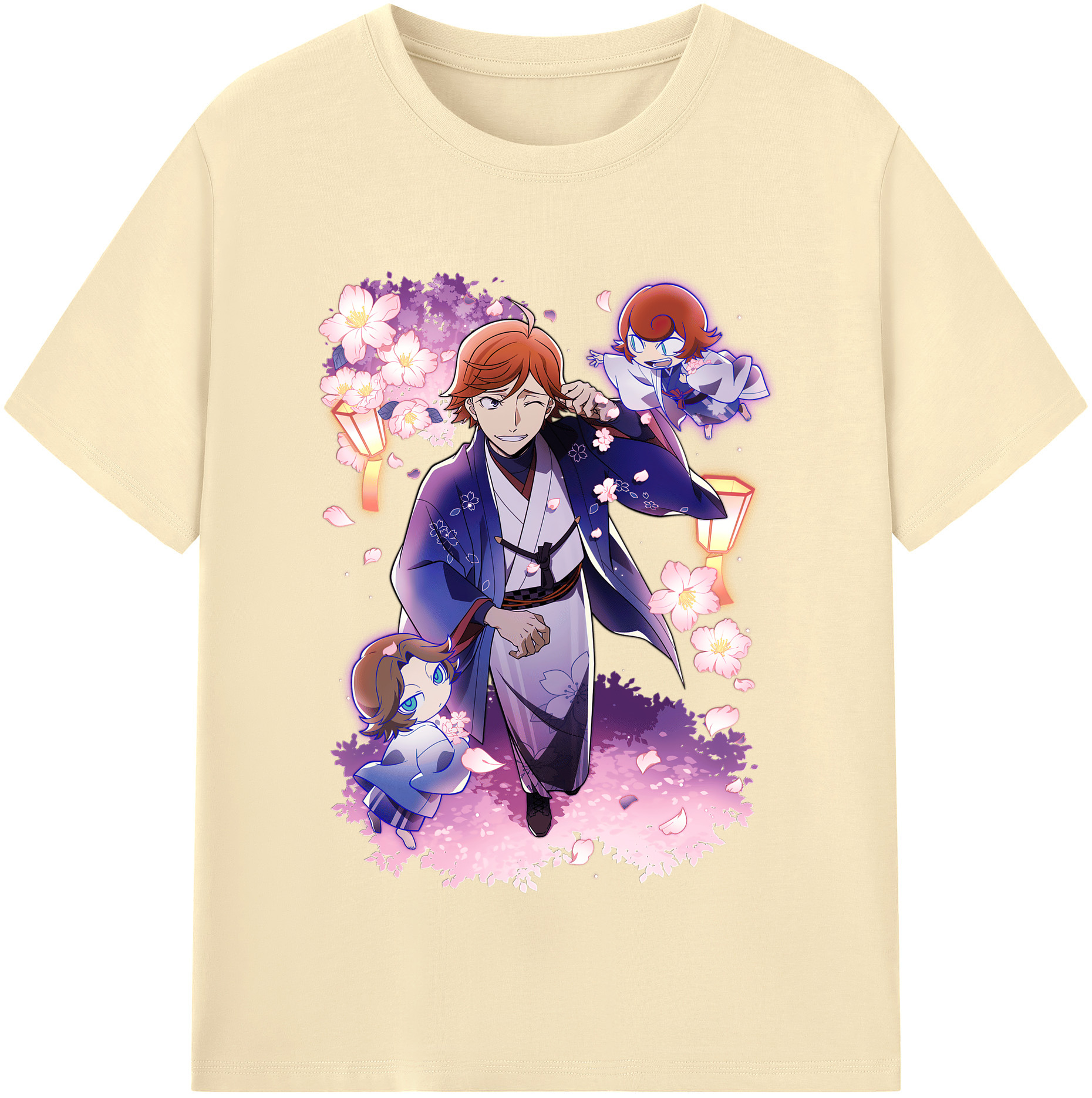 （画像用） 文豪ストレイドッグス Bungo Stray Dogs 綿100％半袖Tシャツ（フロントプリント）