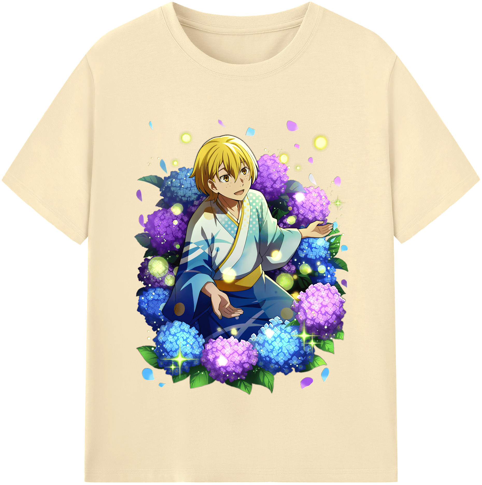 （画像用） 文豪ストレイドッグス Bungo Stray Dogs 綿100％半袖Tシャツ（フロントプリント）