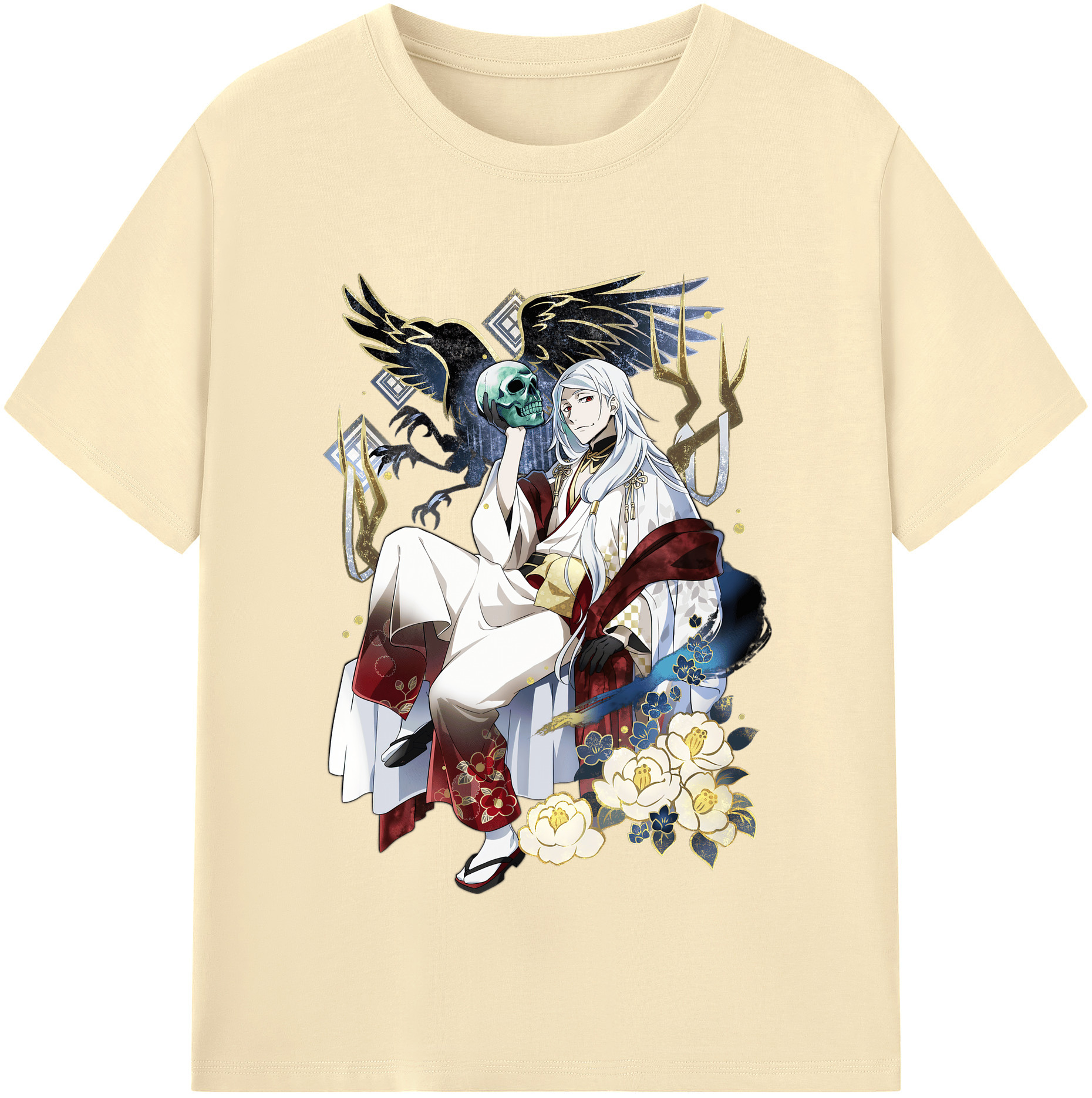 （画像用） 文豪ストレイドッグス Bungo Stray Dogs 綿100％半袖Tシャツ（フロントプリント）