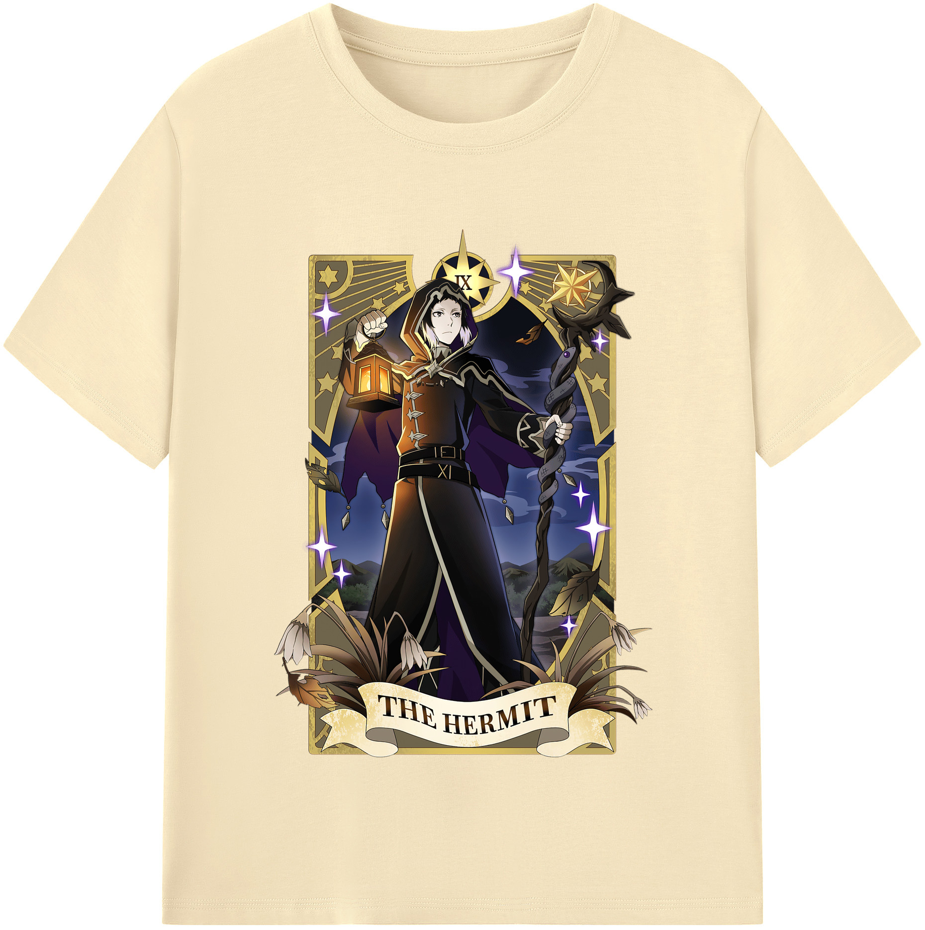 （画像用） 文豪ストレイドッグス Bungo Stray Dogs 綿100％半袖Tシャツ（フロントプリント）