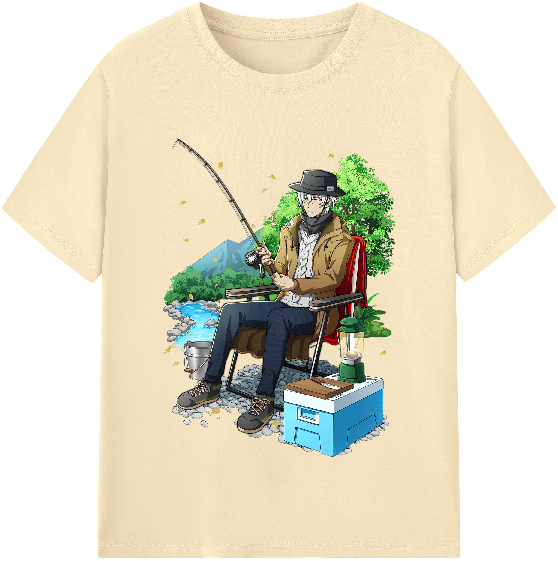 （画像用） 文豪ストレイドッグス Bungo Stray Dogs 綿100％半袖Tシャツ（フロントプリント）