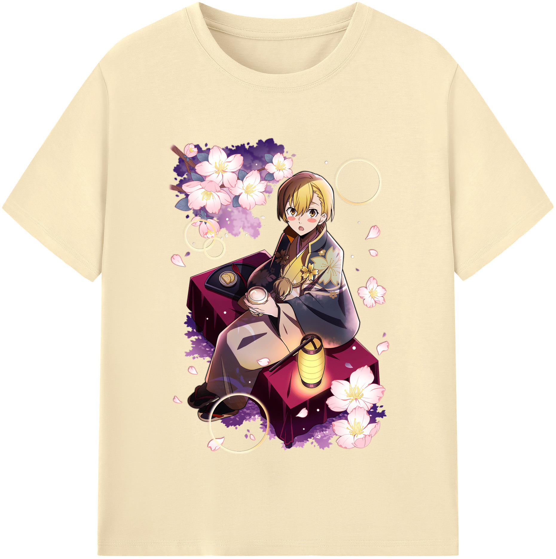 （画像用） 文豪ストレイドッグス Bungo Stray Dogs 綿100％半袖Tシャツ（フロントプリント）