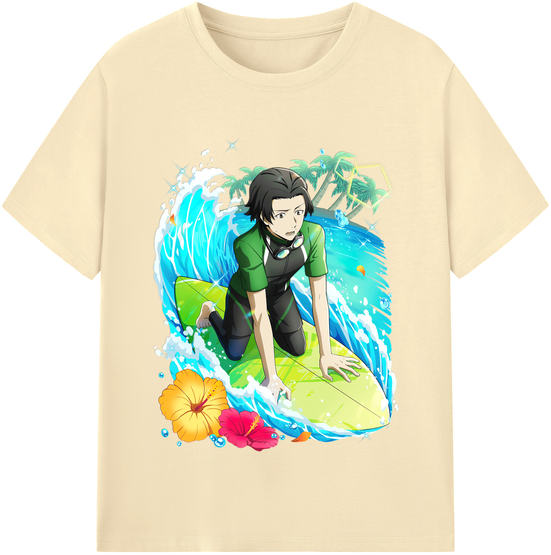 （画像用） 文豪ストレイドッグス Bungo Stray Dogs 綿100％半袖Tシャツ（フロントプリント）