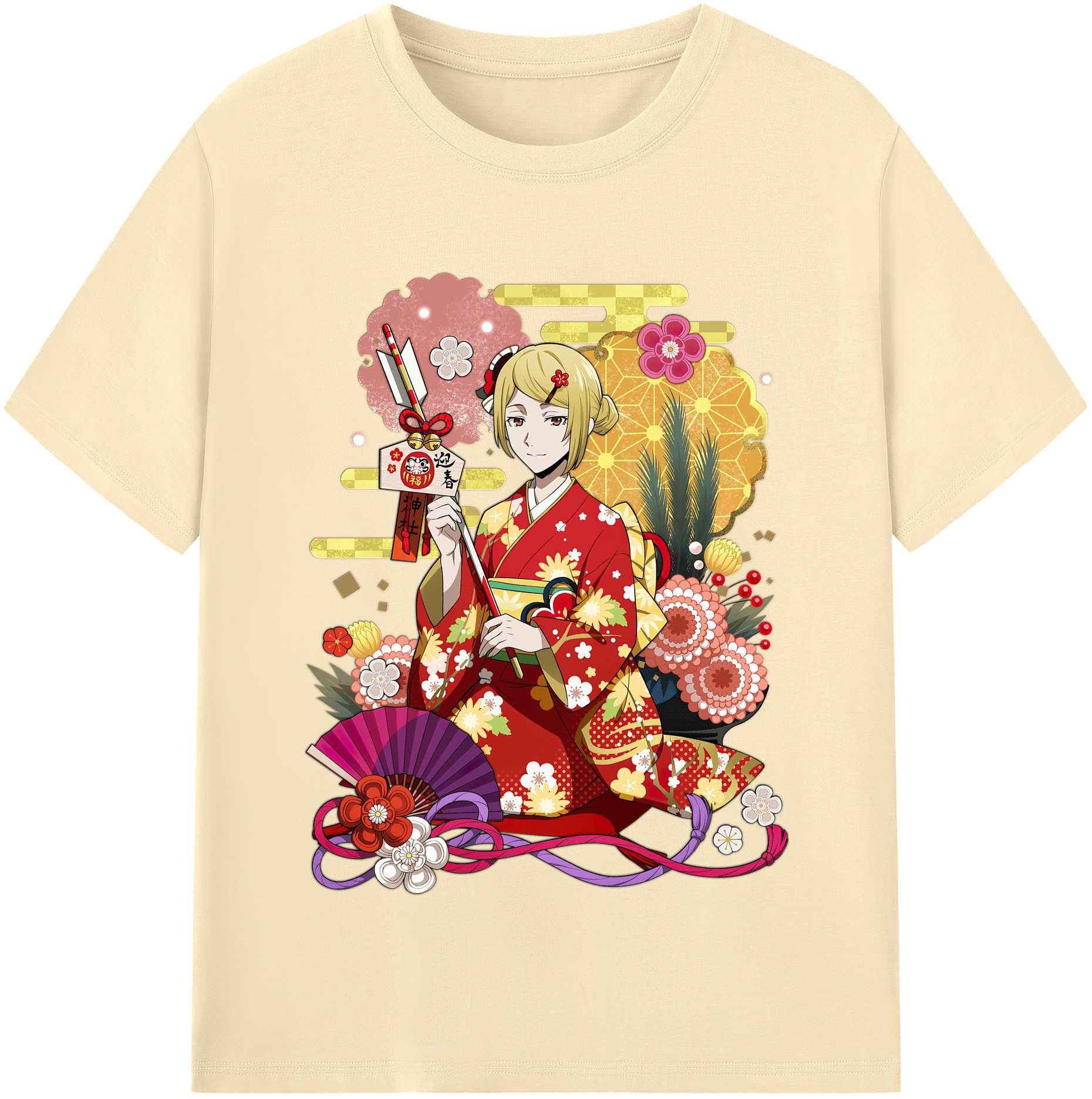 （画像用） 文豪ストレイドッグス Bungo Stray Dogs 綿100％半袖Tシャツ（フロントプリント）