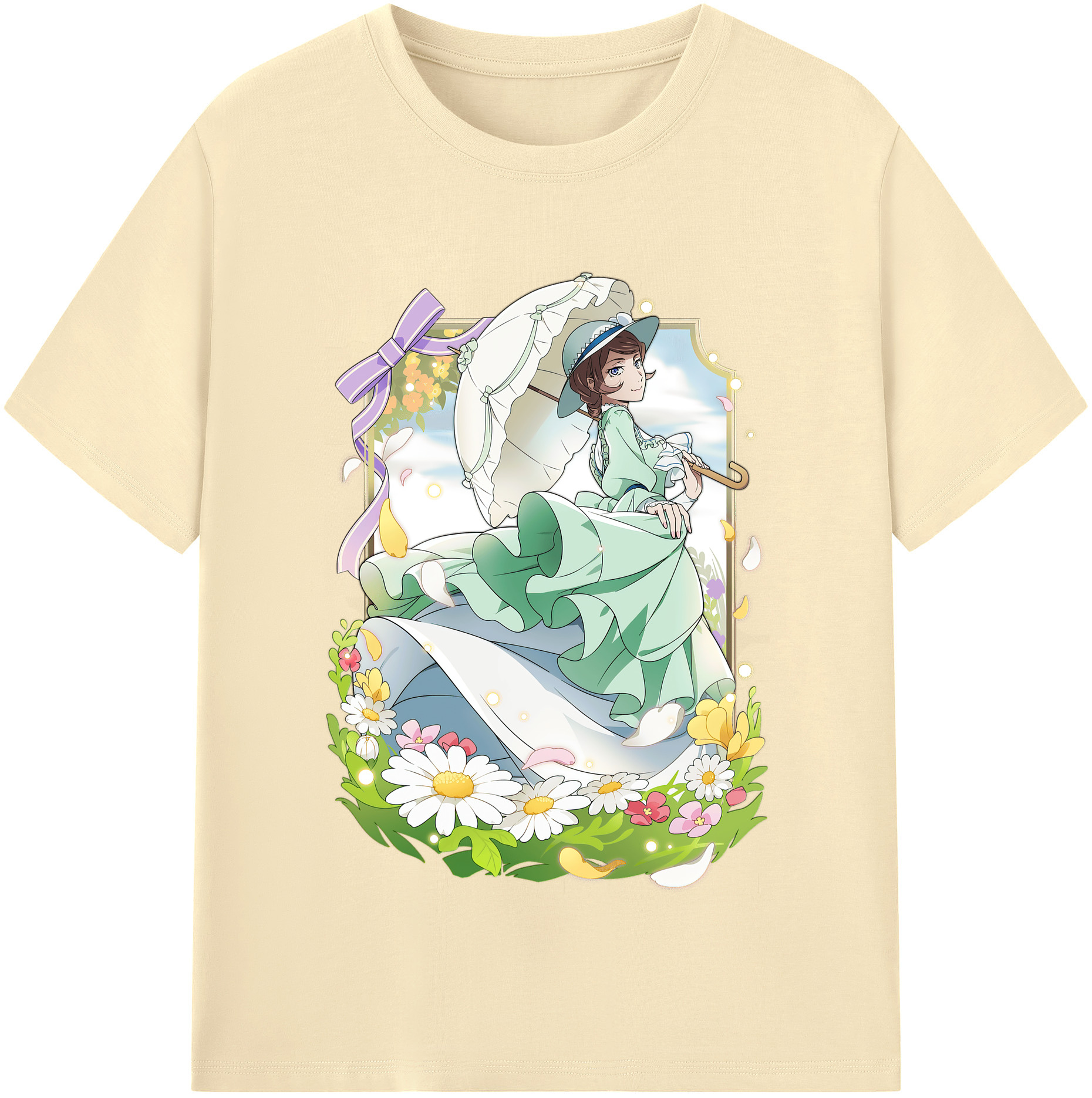 （画像用） 文豪ストレイドッグス Bungo Stray Dogs 綿100％半袖Tシャツ（フロントプリント）